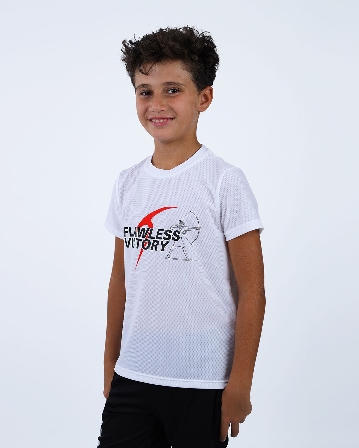 Knight Victory Sports White T-Shirt-Atum -39730988