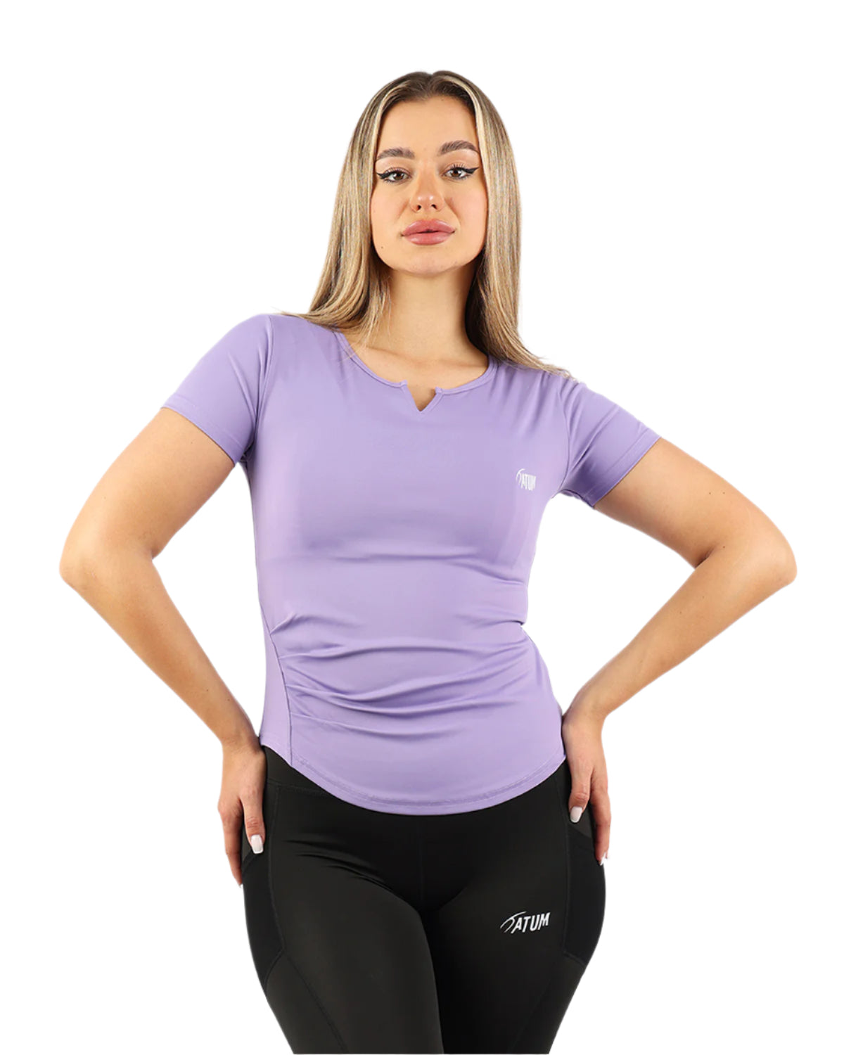 Aeroflex Women's Purple T-Shirt-Atum -84489555