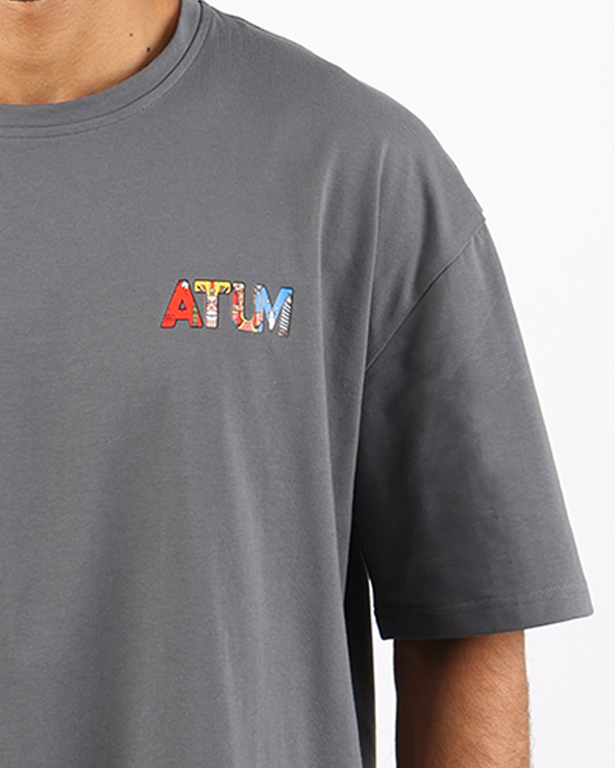 Cultural Republic Dark Gray T-Shirt-Atum -52970421