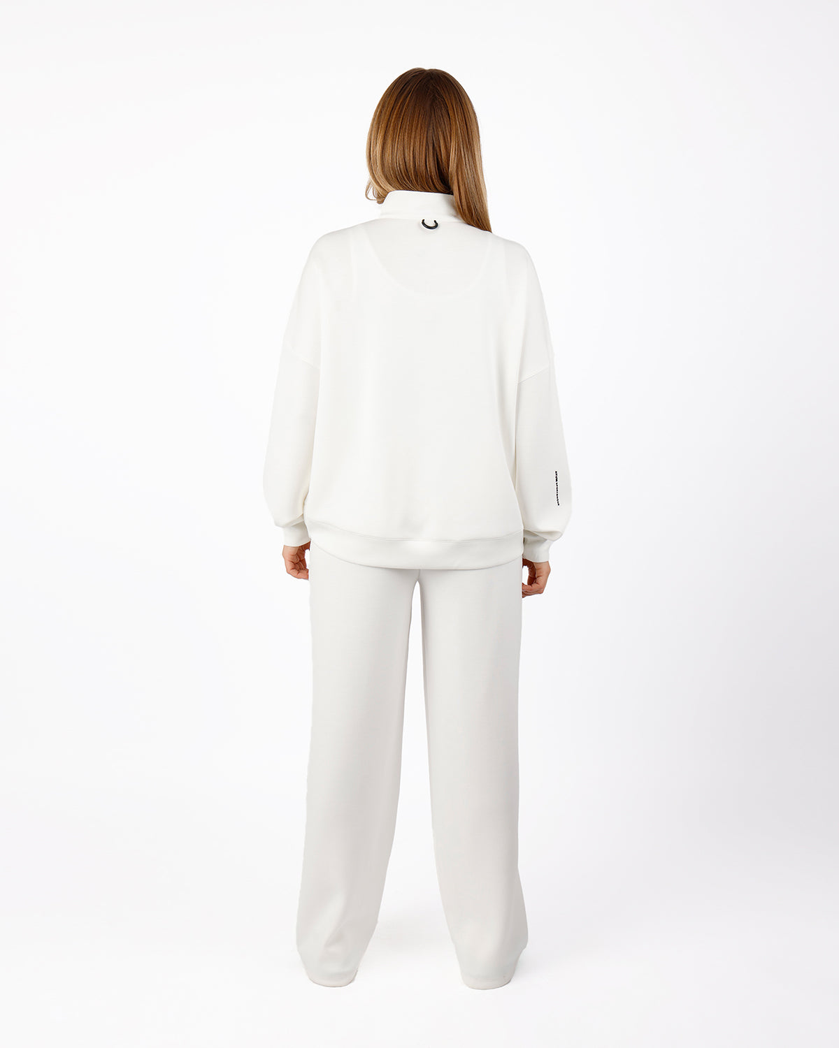 HalfZip Women's White Tracksuit