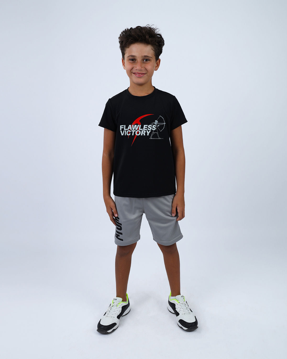Knight Victory Sports Black T-Shirt-Atum -59574173