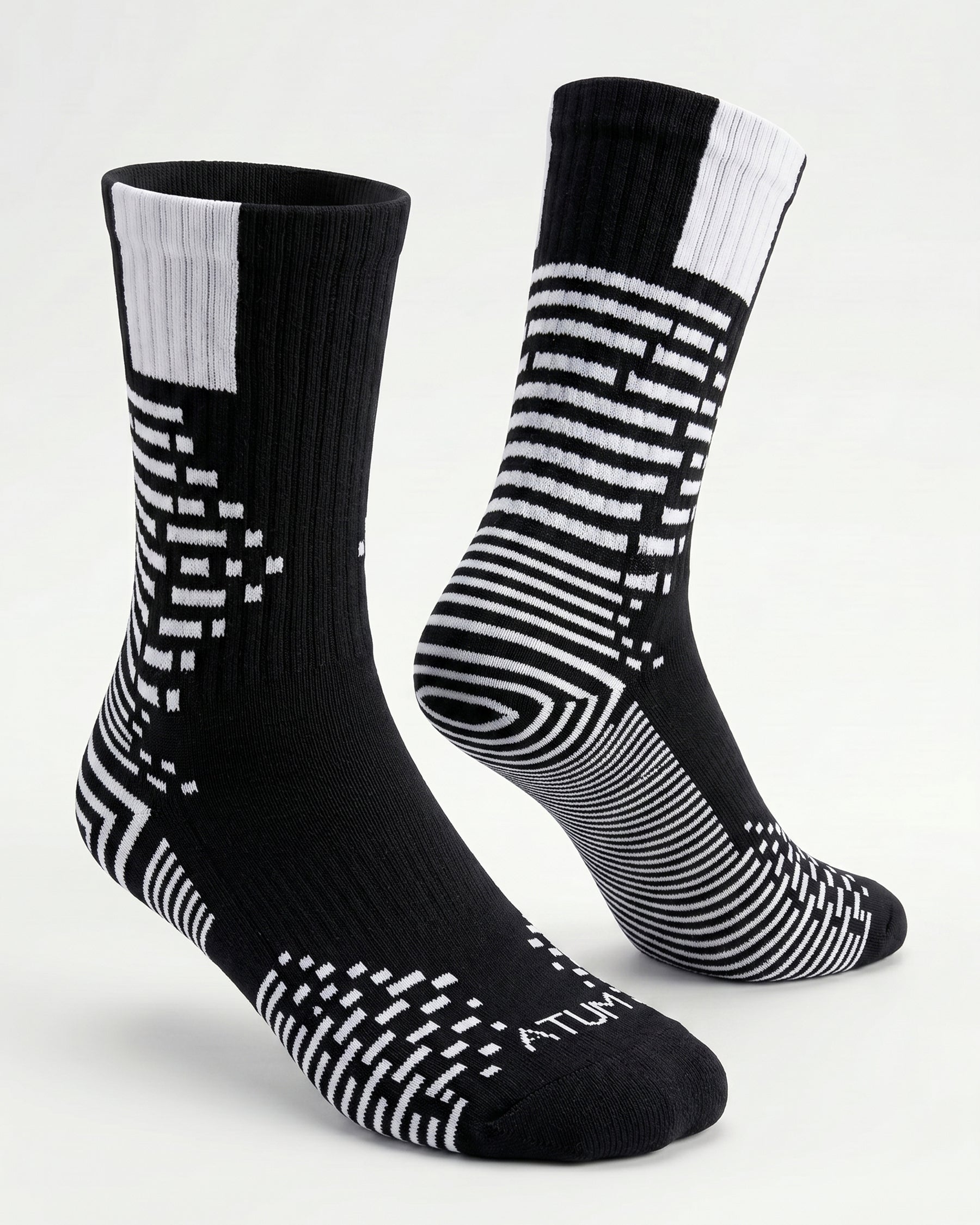 Adults Unisex Long Black-Tex Training Socks-Atum -40012327