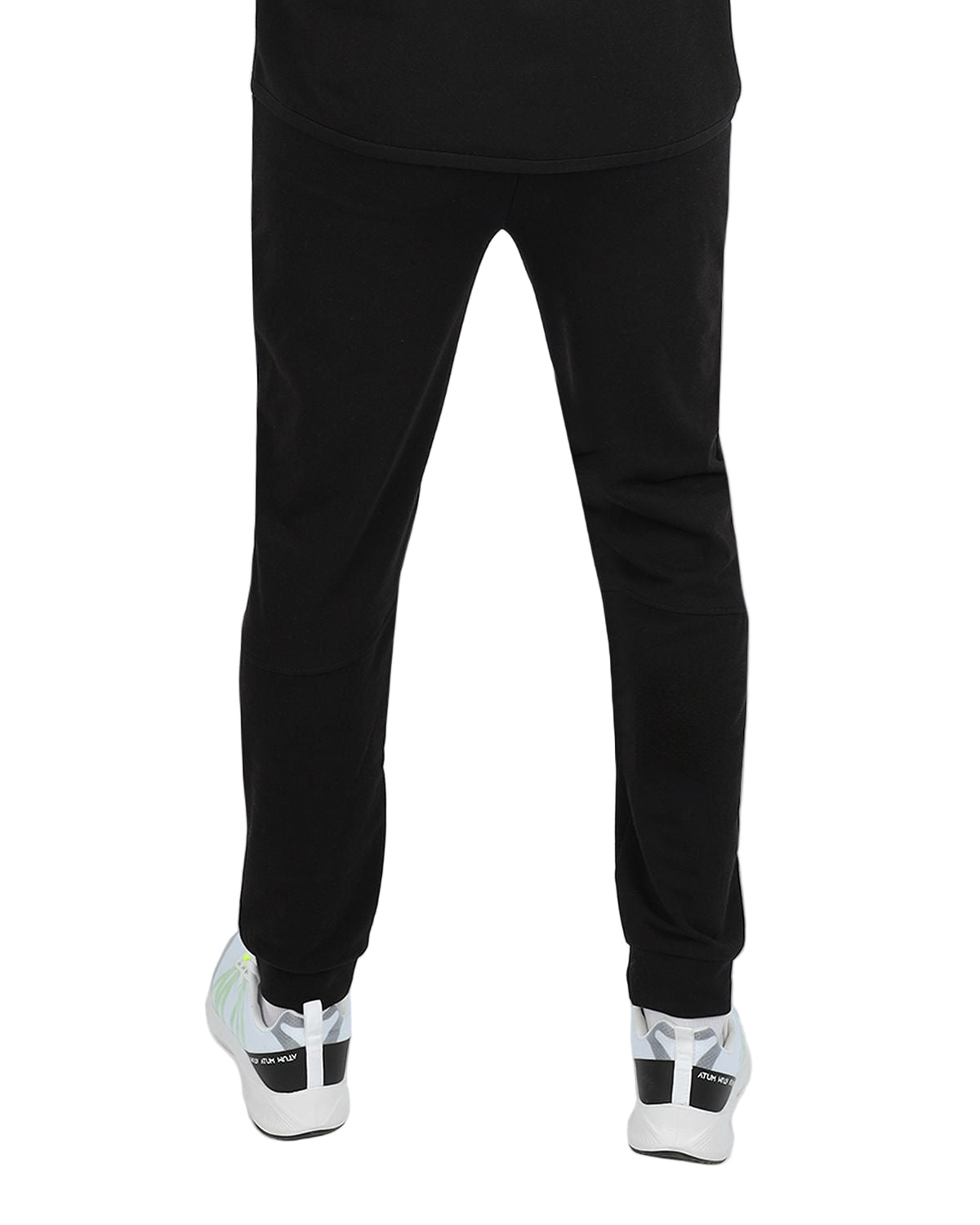 Men's Essential Black Jogger Pants-Atum -53763011