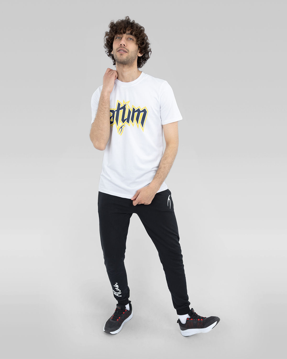 Men's Graphic Logo White T-Shirt