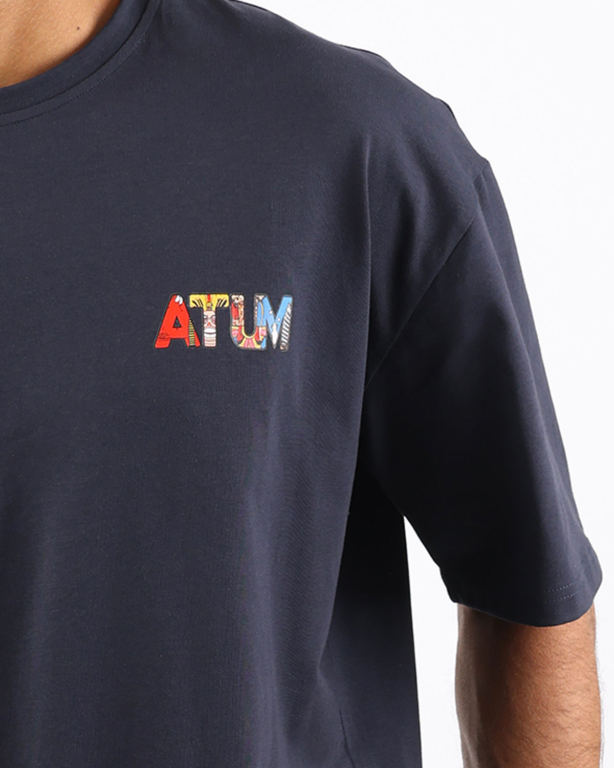 Cultural Republic Navy T-Shirt-Atum -22196523