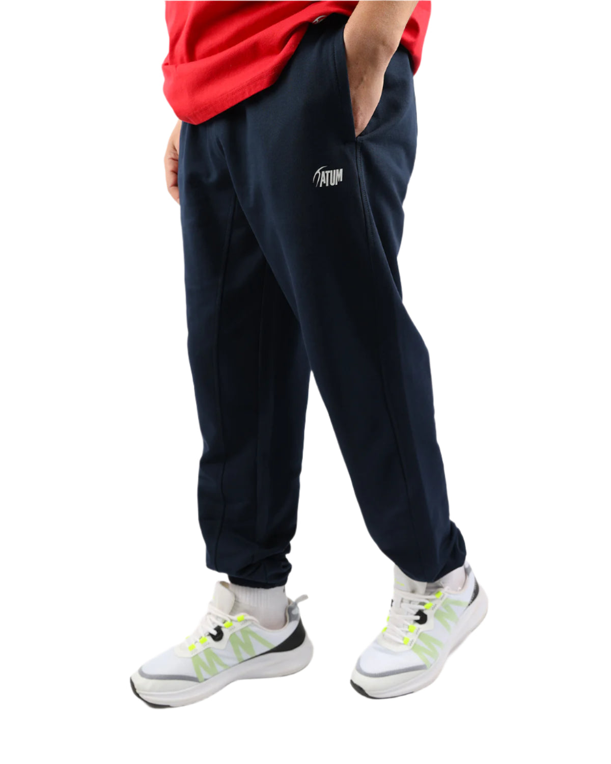 Active Comfort Men's Navy Sweatpants-Atum -75687295