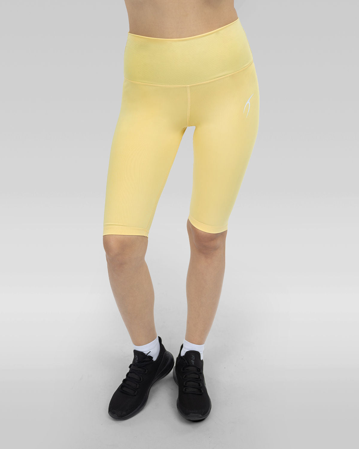 Basic Essentials Yellow Short Leggings-Atum -52644624