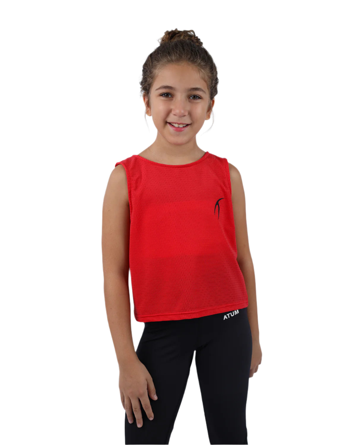 Ultra Sleeveless Cropped Red T-Shirt-Atum -62516364