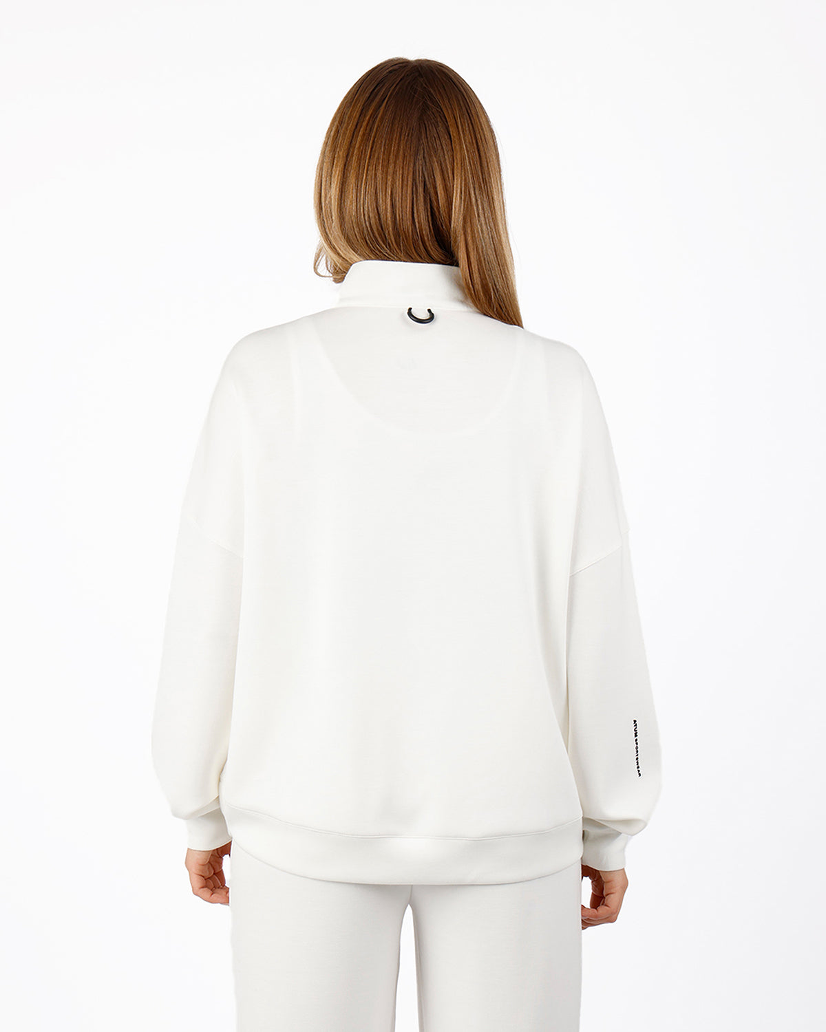 HalfZip Women's White Tracksuit-Atum -27886935