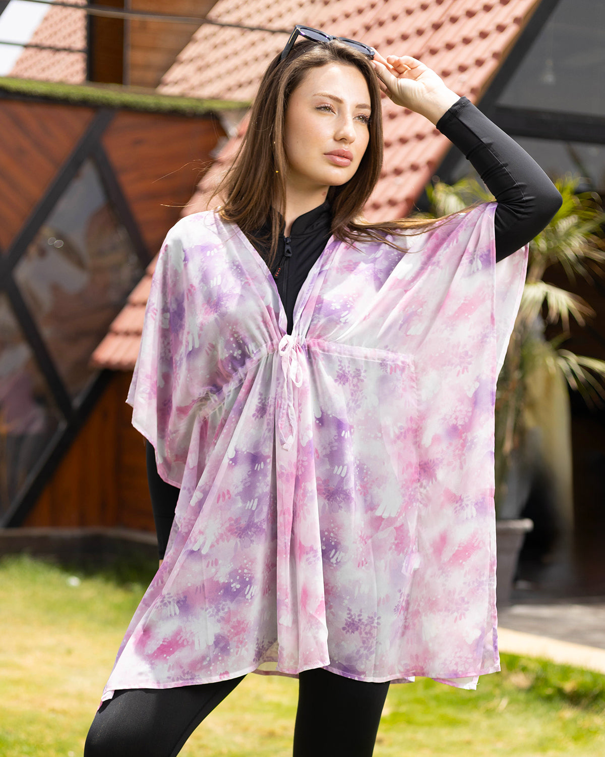Blossom Breeze Rose Cover-Up-Atum -76713679