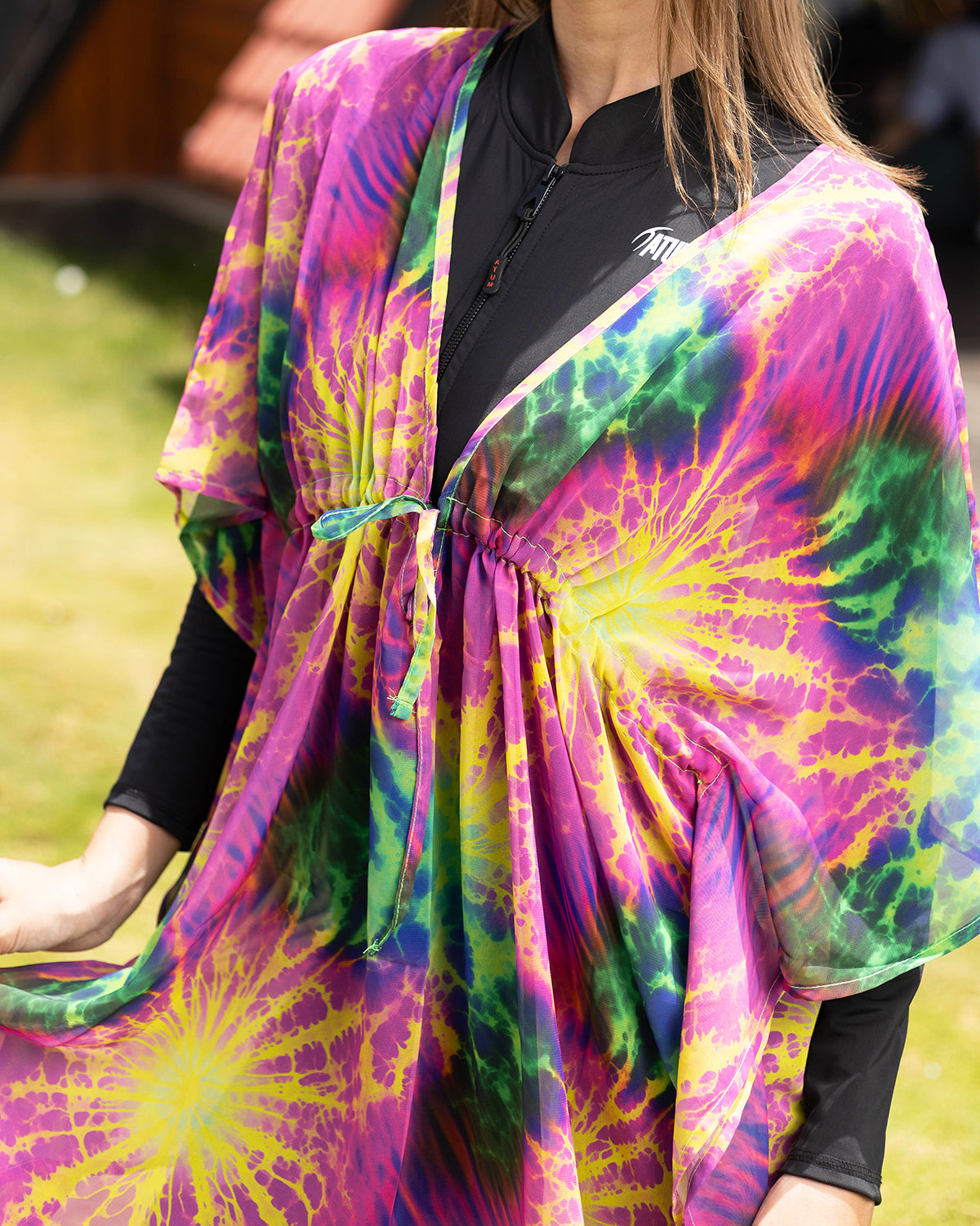 Neon Splash Pink Cover-Up-Atum -31455147