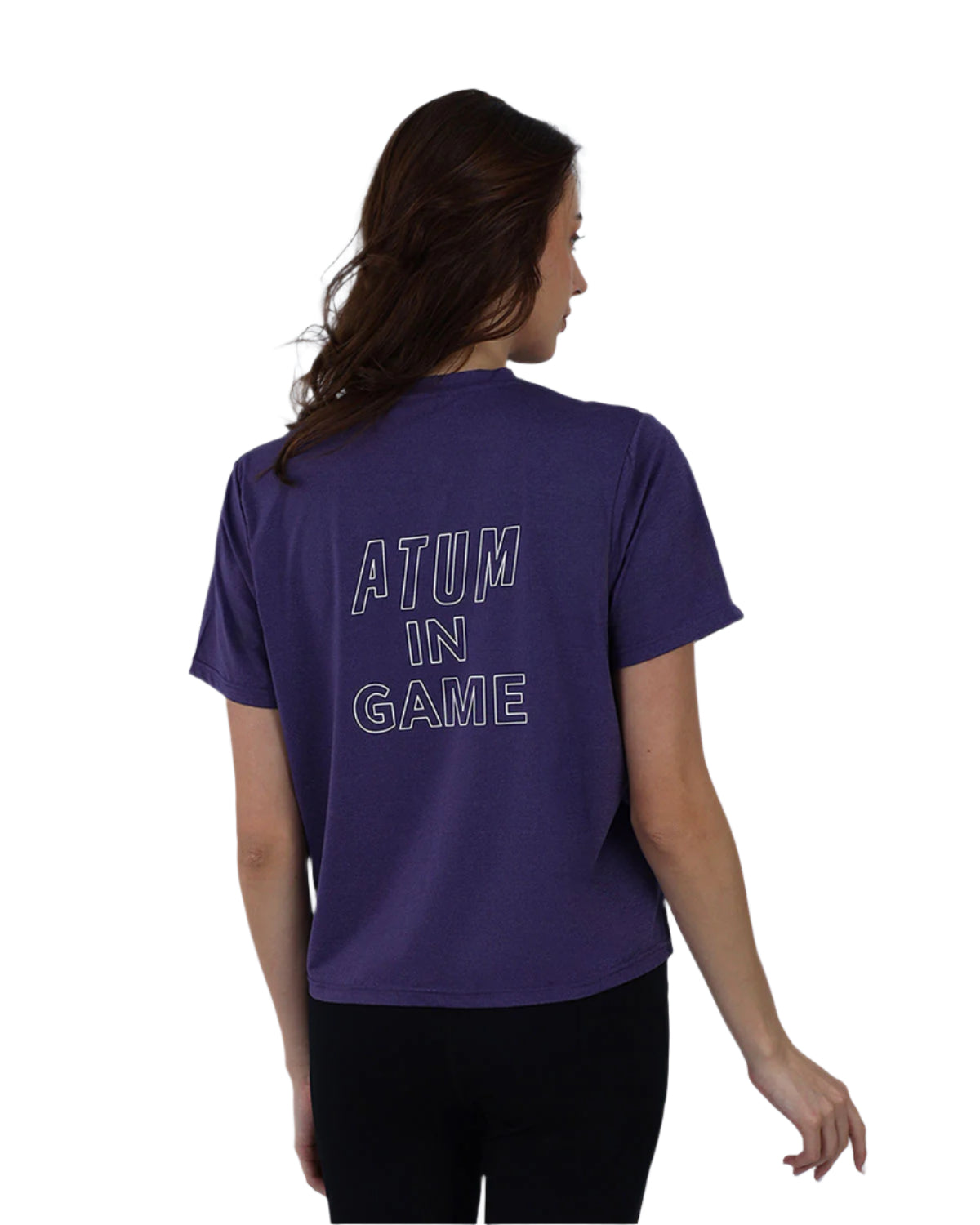Hyper Short-Sleeves Purple Training Top-Atum -20071339