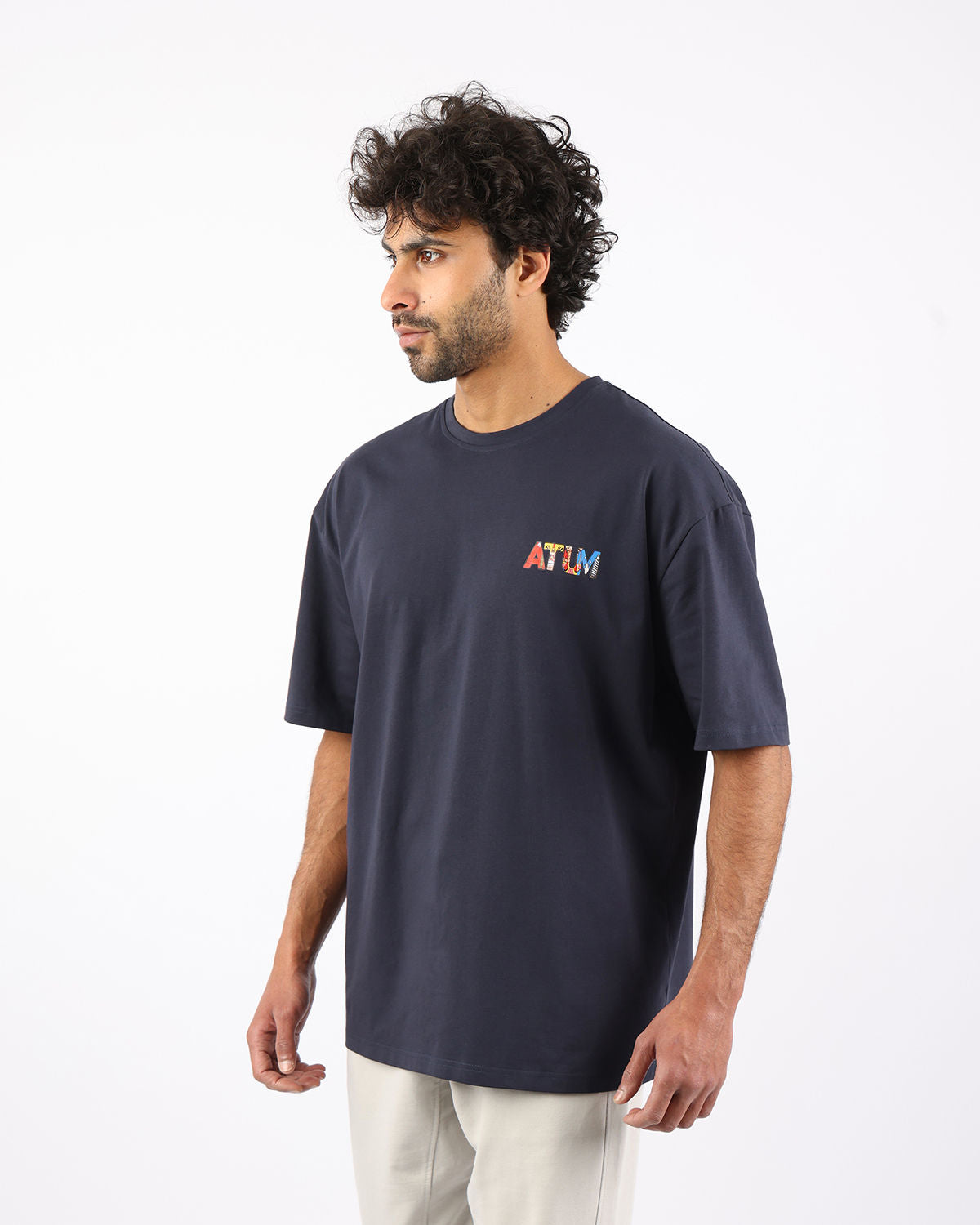 Cultural Republic Navy T-Shirt-Atum -5745079