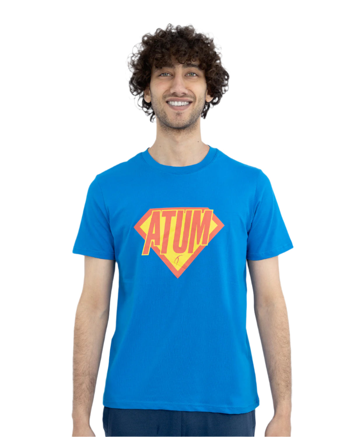 Super Hero Blue T-Shirt-Atum -3105215