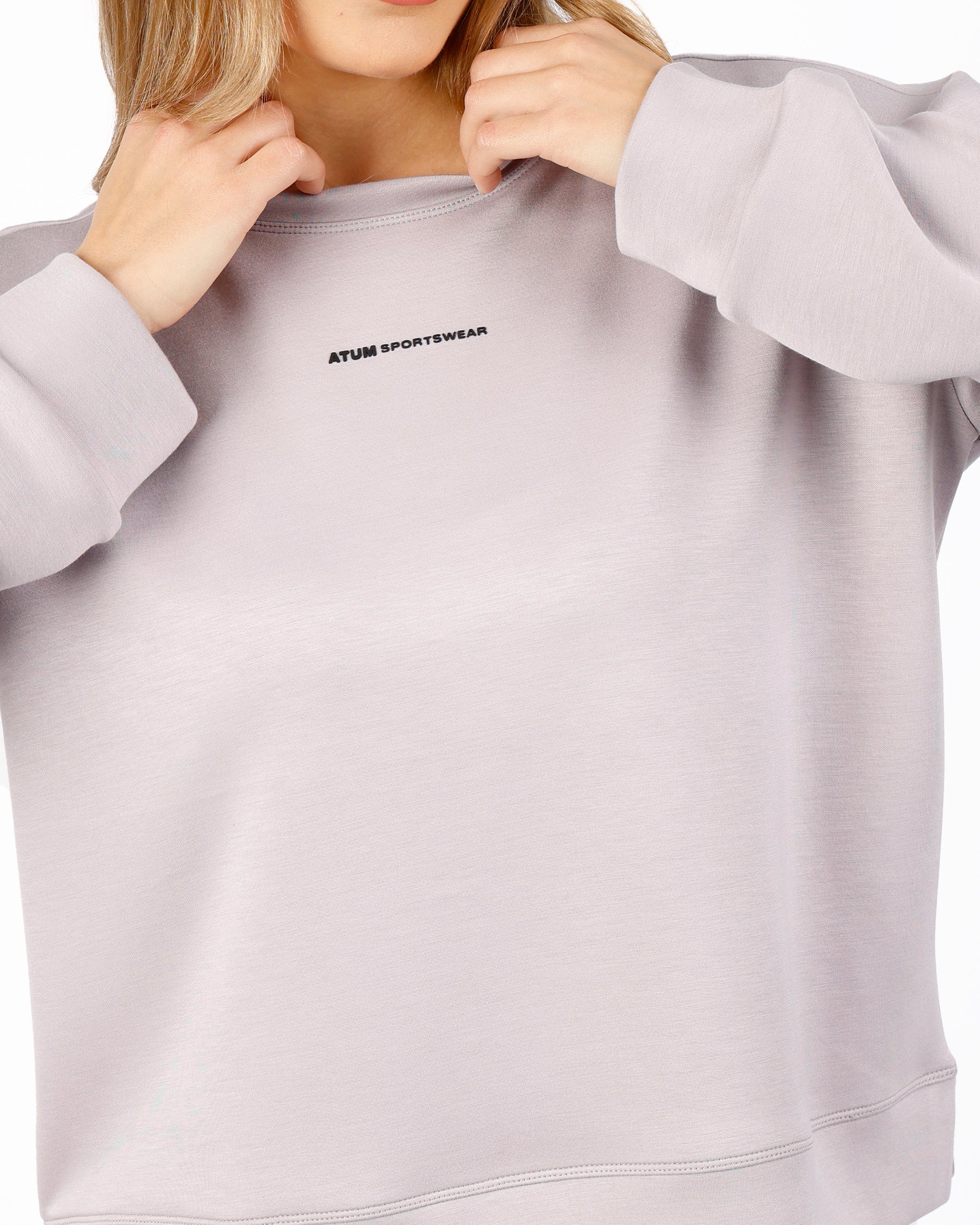 Essential Crew Light Purple Top-Atum -97503080