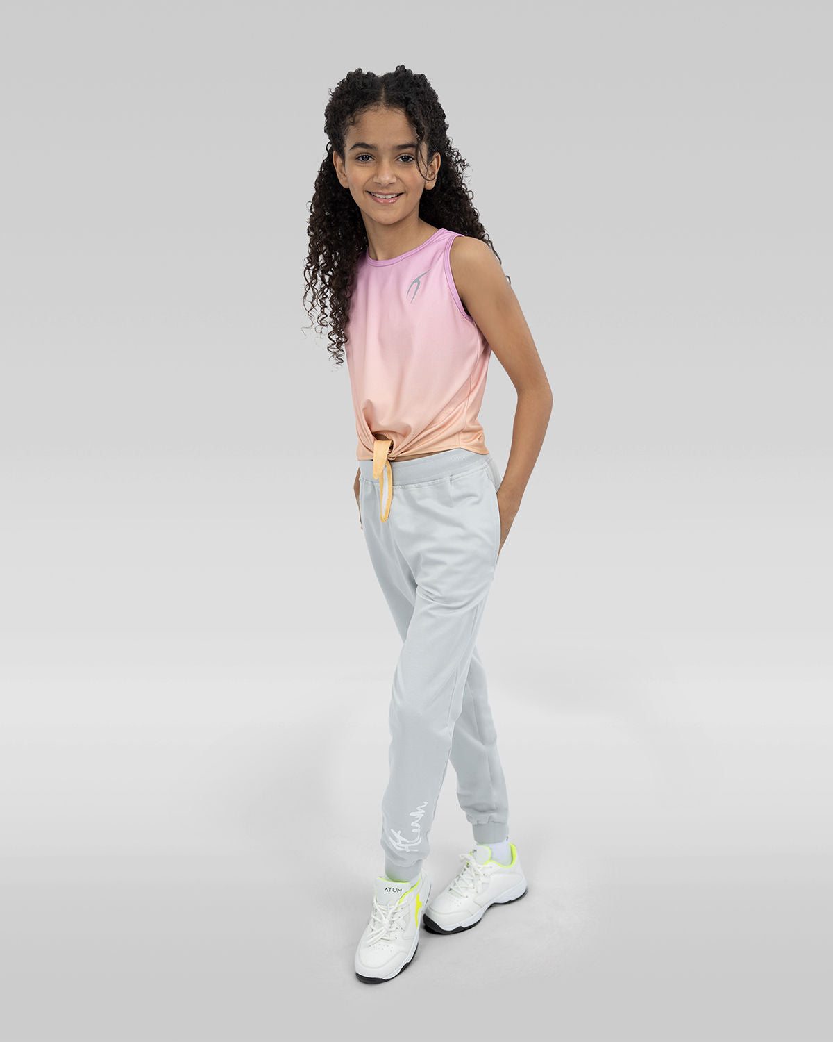 Girls Plain Tank Top-Atum -71203384