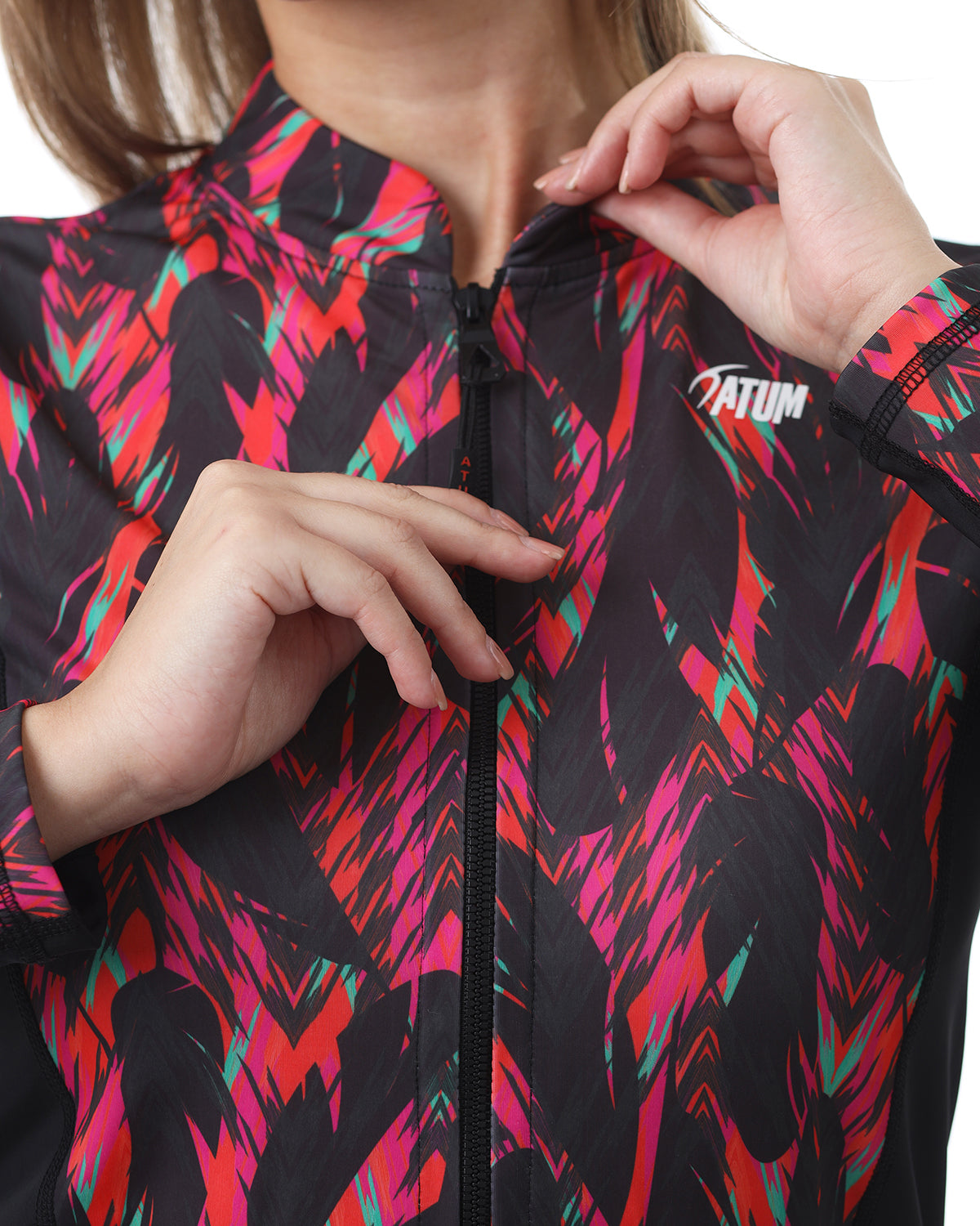 Night Garden Black Long Rashguard-Atum -27949863