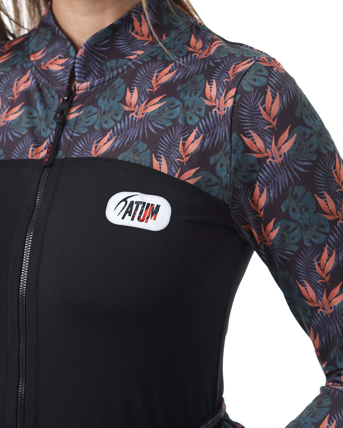 Tropical Floral Swimsuit Set-Atum -58492839