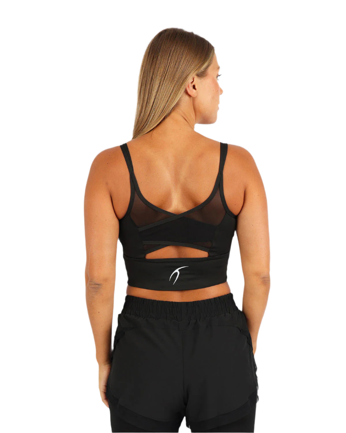 SculptFlex Black Crossback Bra-Atum -99053009