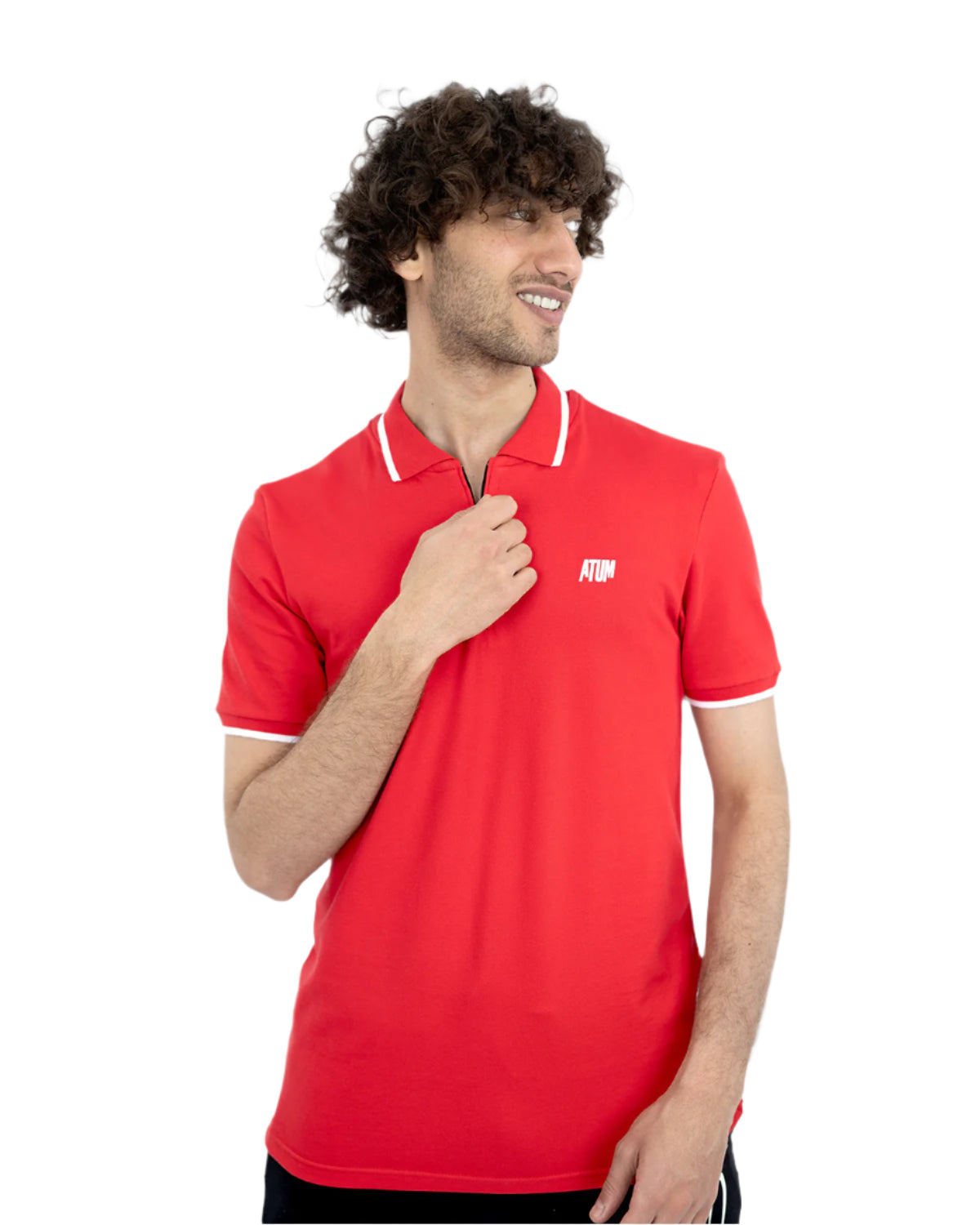 Men's Red Polo Shirt
