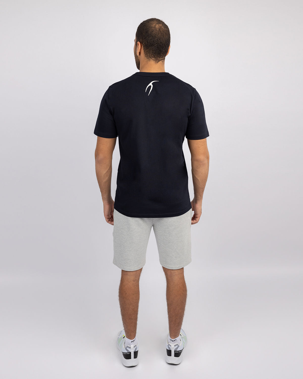 Printed Navy Men's T-Shirt-Atum -46269536