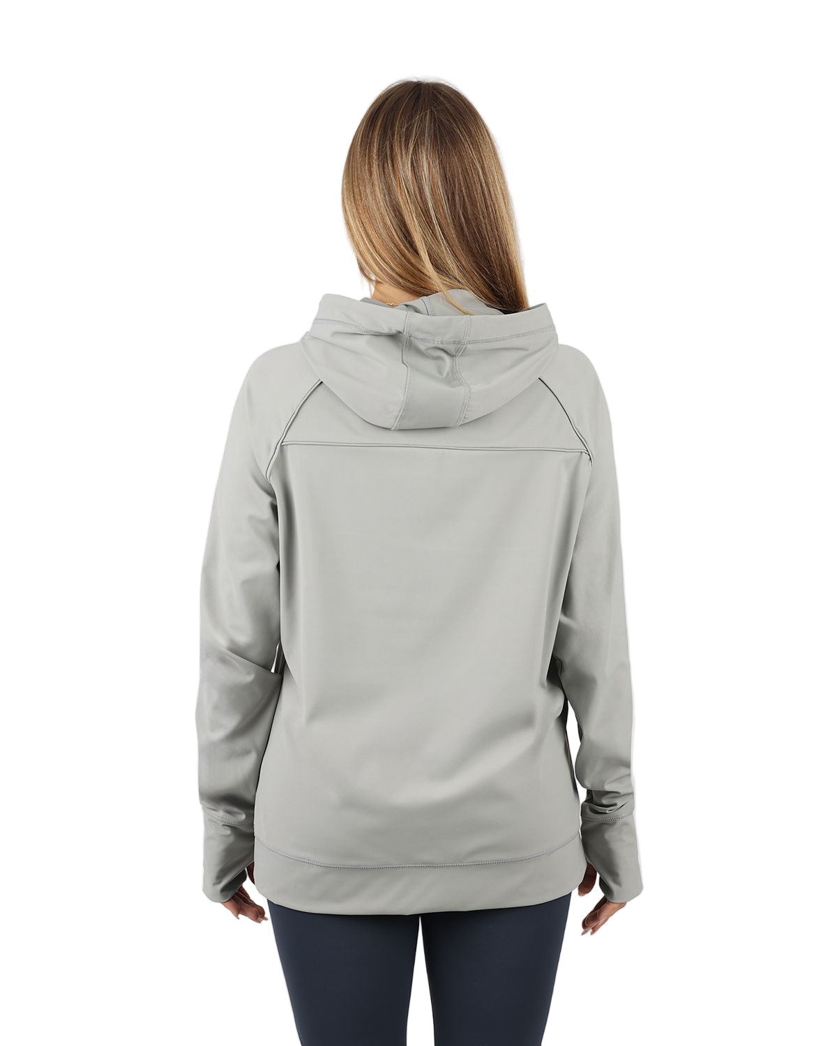 Long-Sleeve Training Gray Hoodie-Atum -51350802