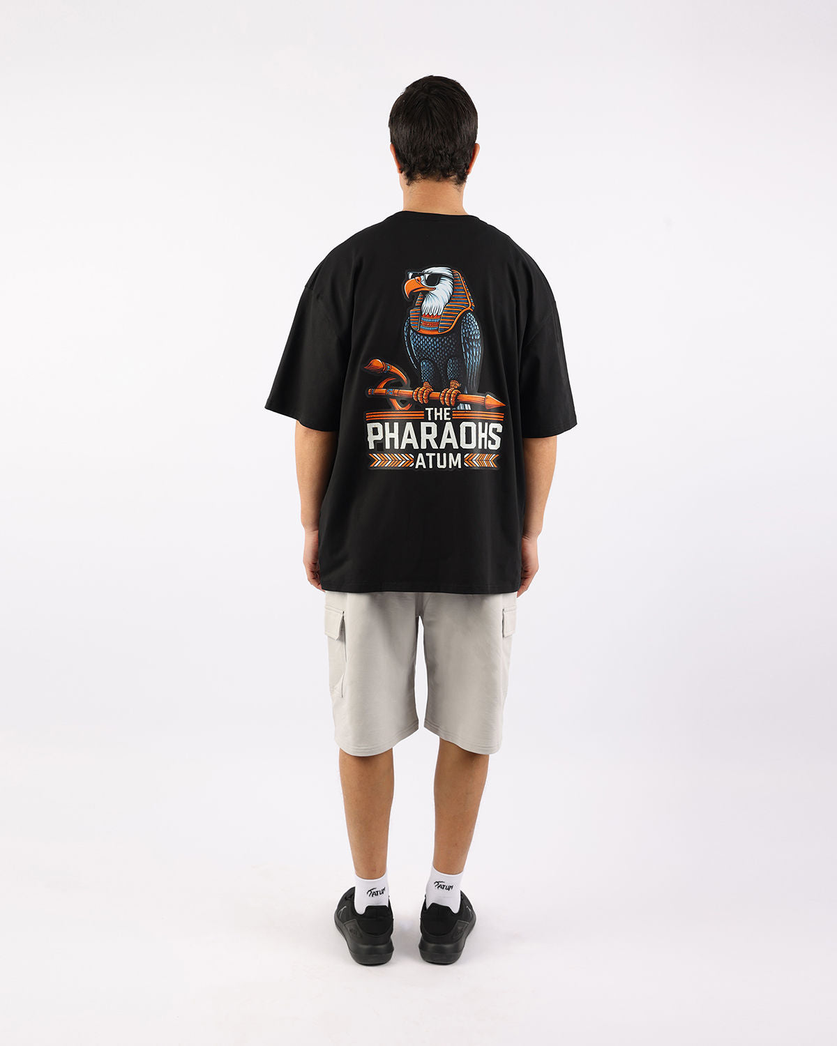 Pharaohs Legacy Black T-Shirt-Atum -42564802