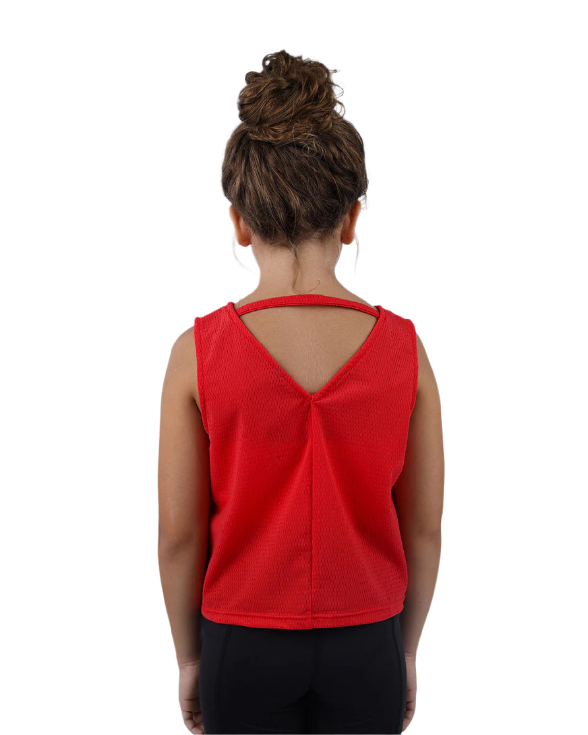 Ultra Sleeveless Cropped Red T-Shirt-Atum -35573734