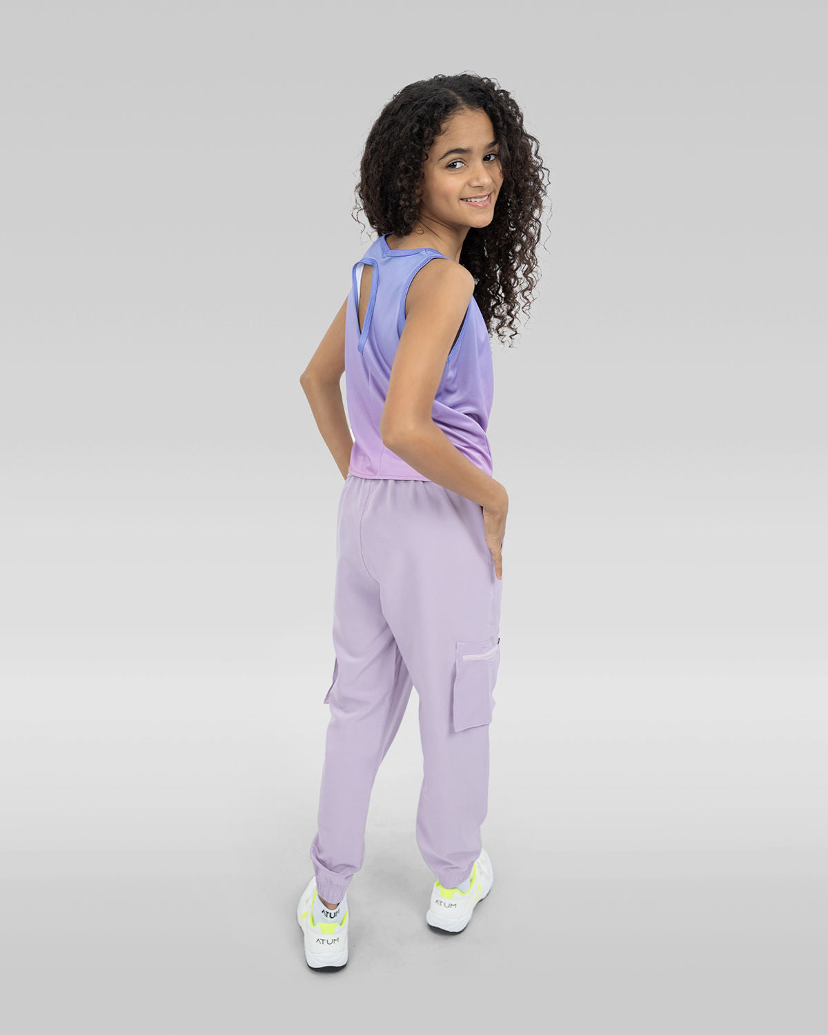 Girls Plain Tank Top-Atum -94309601