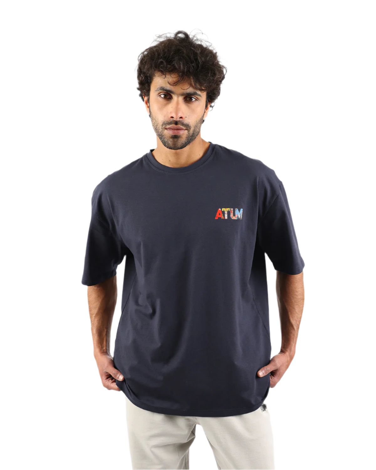 Cultural Republic Navy T-Shirt-Atum -94146173