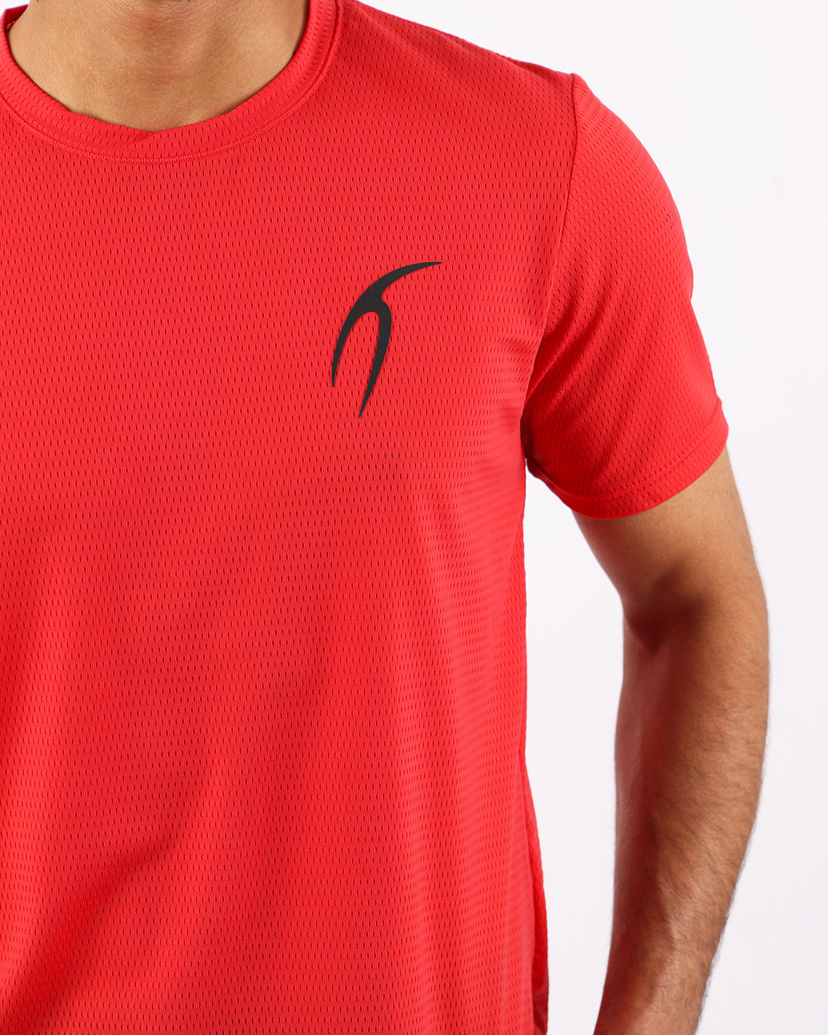 Crew Neck Short Sleeve Athletic Top
