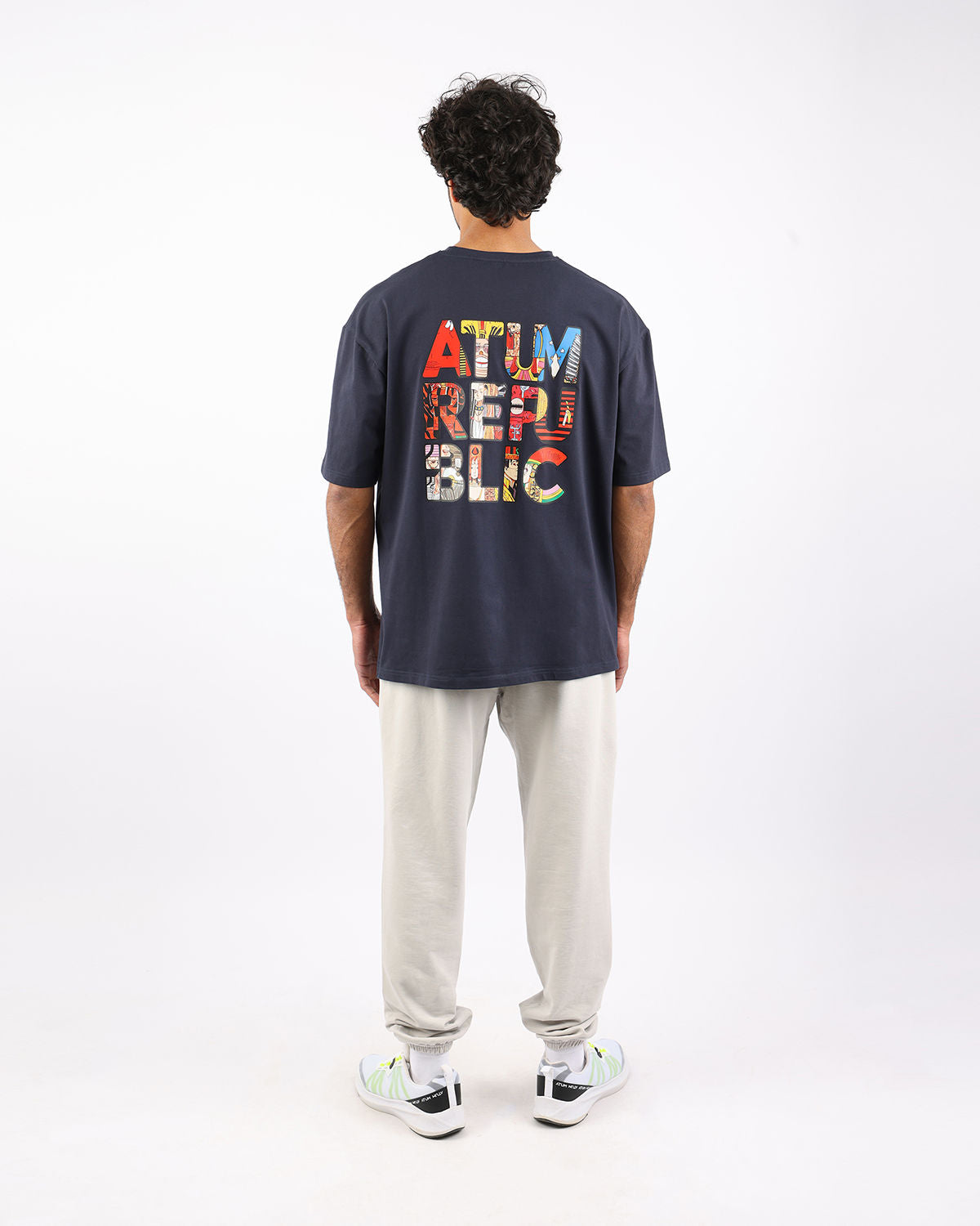 Cultural Republic Navy T-Shirt-Atum -48663171
