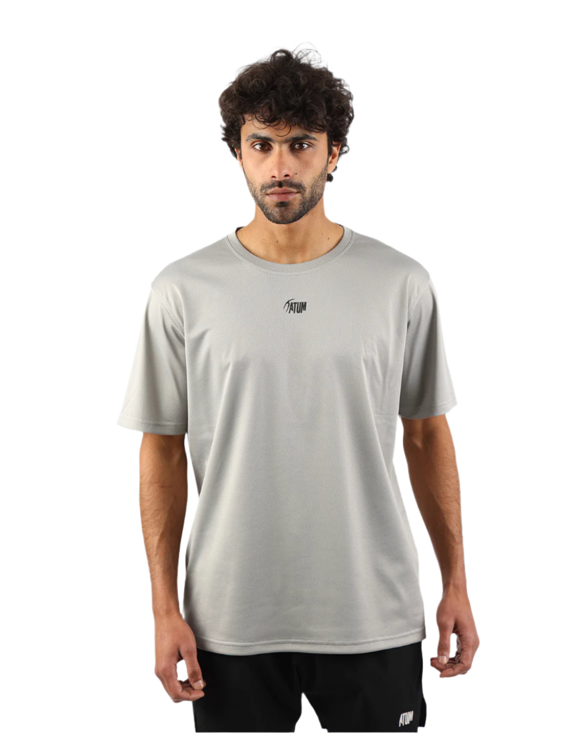 Prime Fit Men's Gray T-Shirt-Atum -4846787