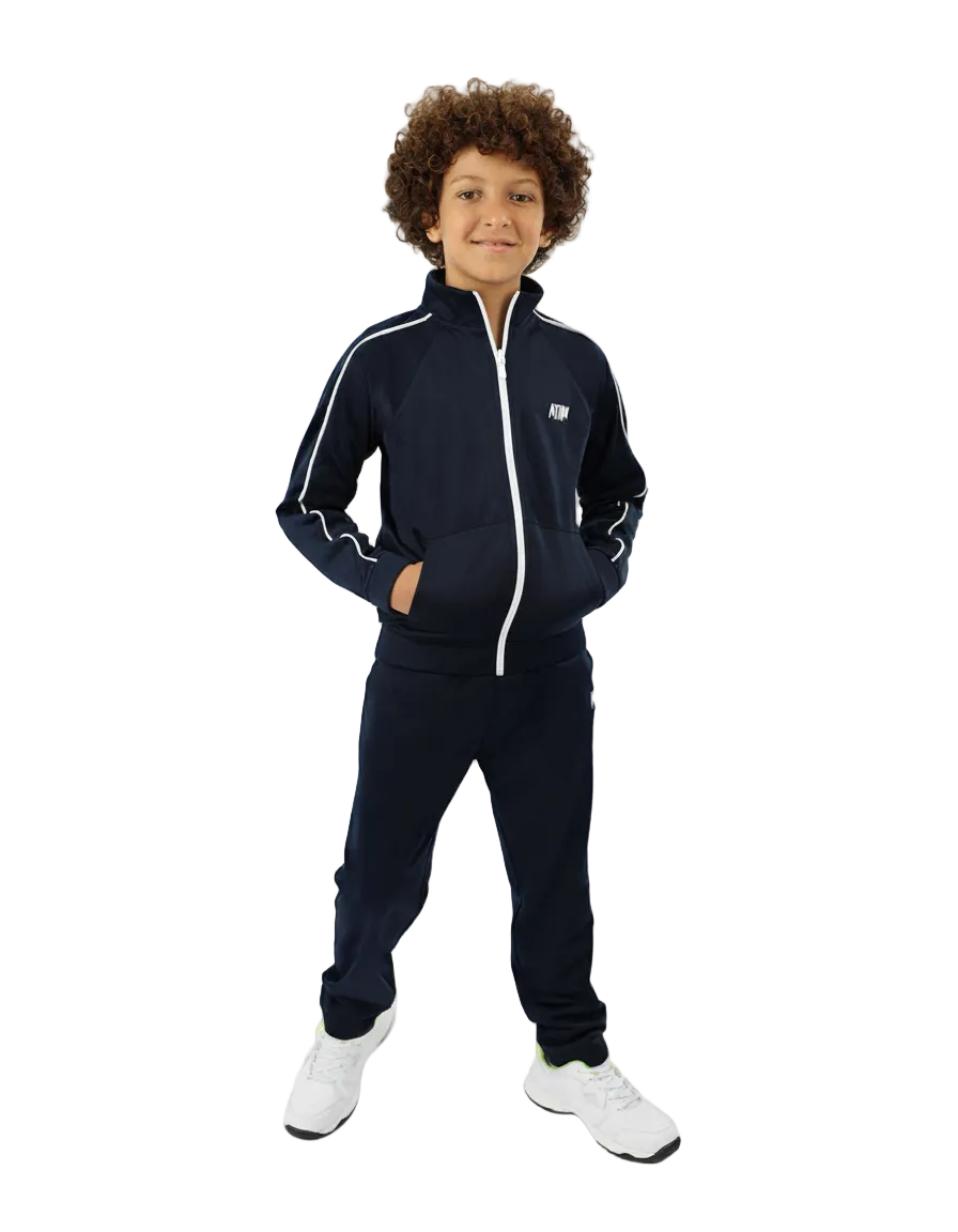 Essential Boy's Navy TrackSuit-Atum -63766731