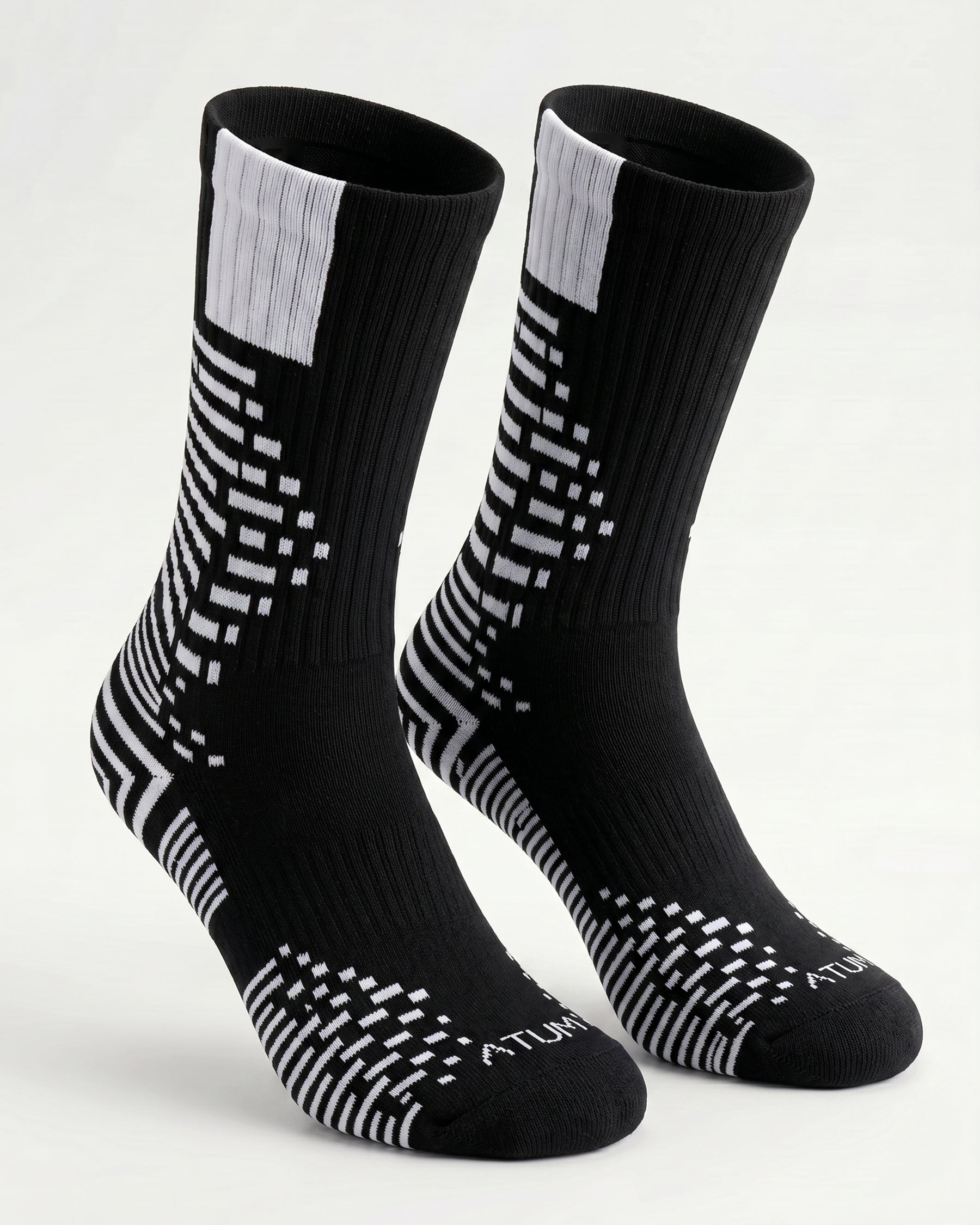 Adults Unisex Long Black-Tex Training Socks-Atum -45878410