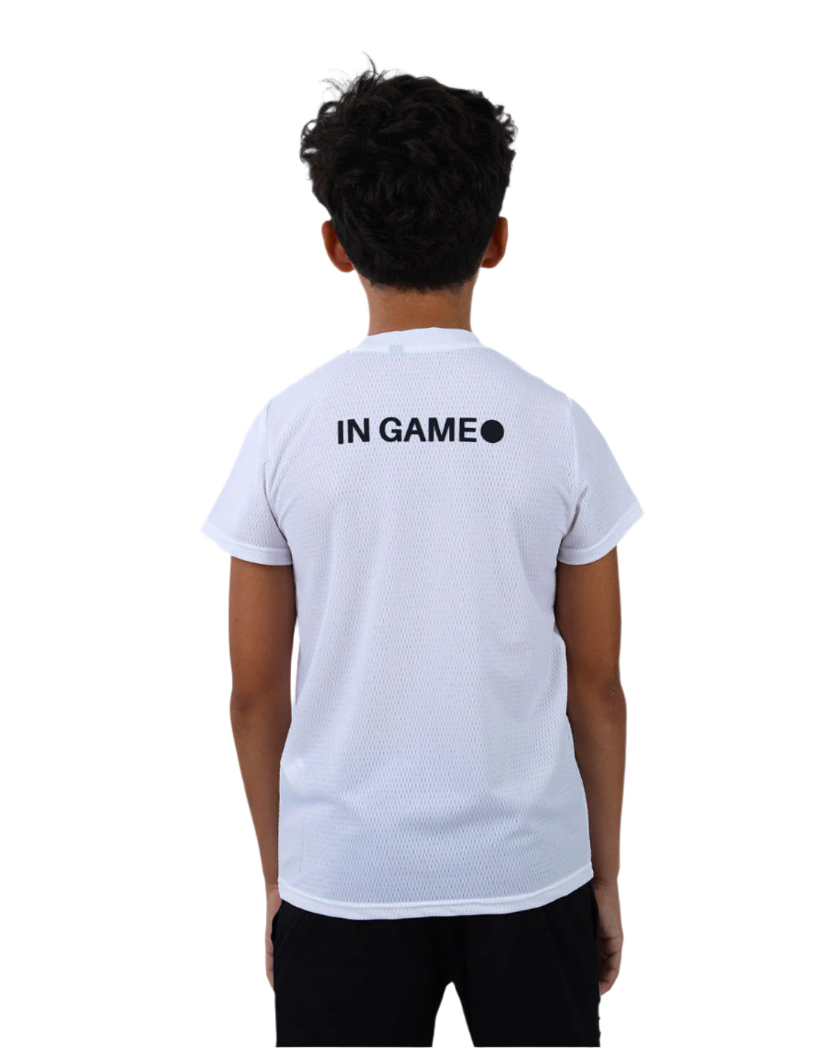 Crew Neck Short Sleeve Breathable Top-Atum -16664336