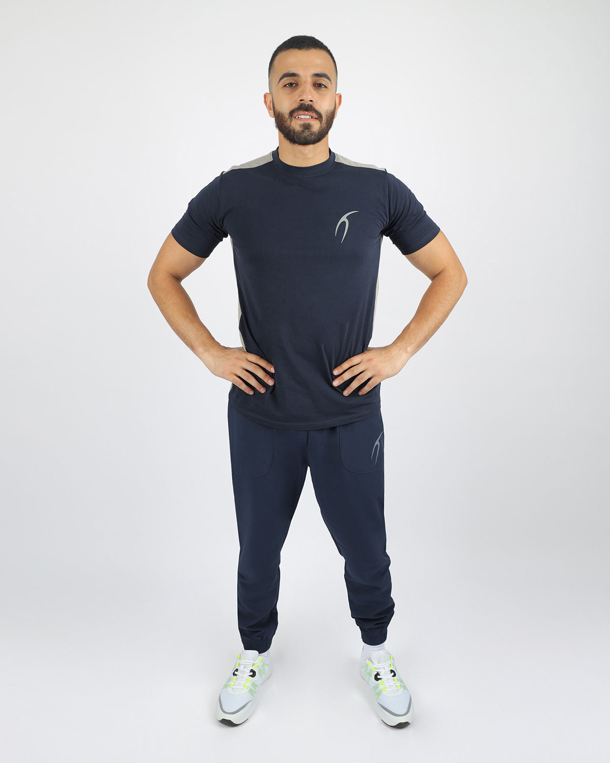 Men's Basic T- Shirt-Atum -50830465