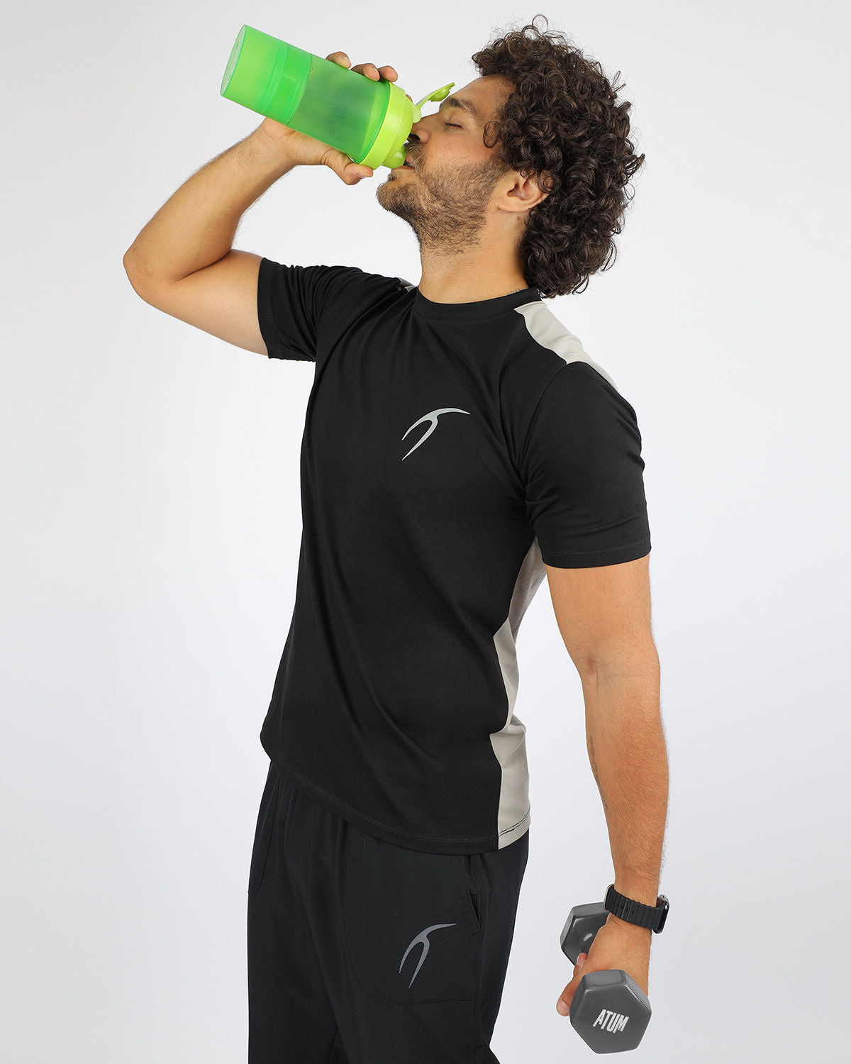 Men's Basic T- Shirt-Atum -54725049