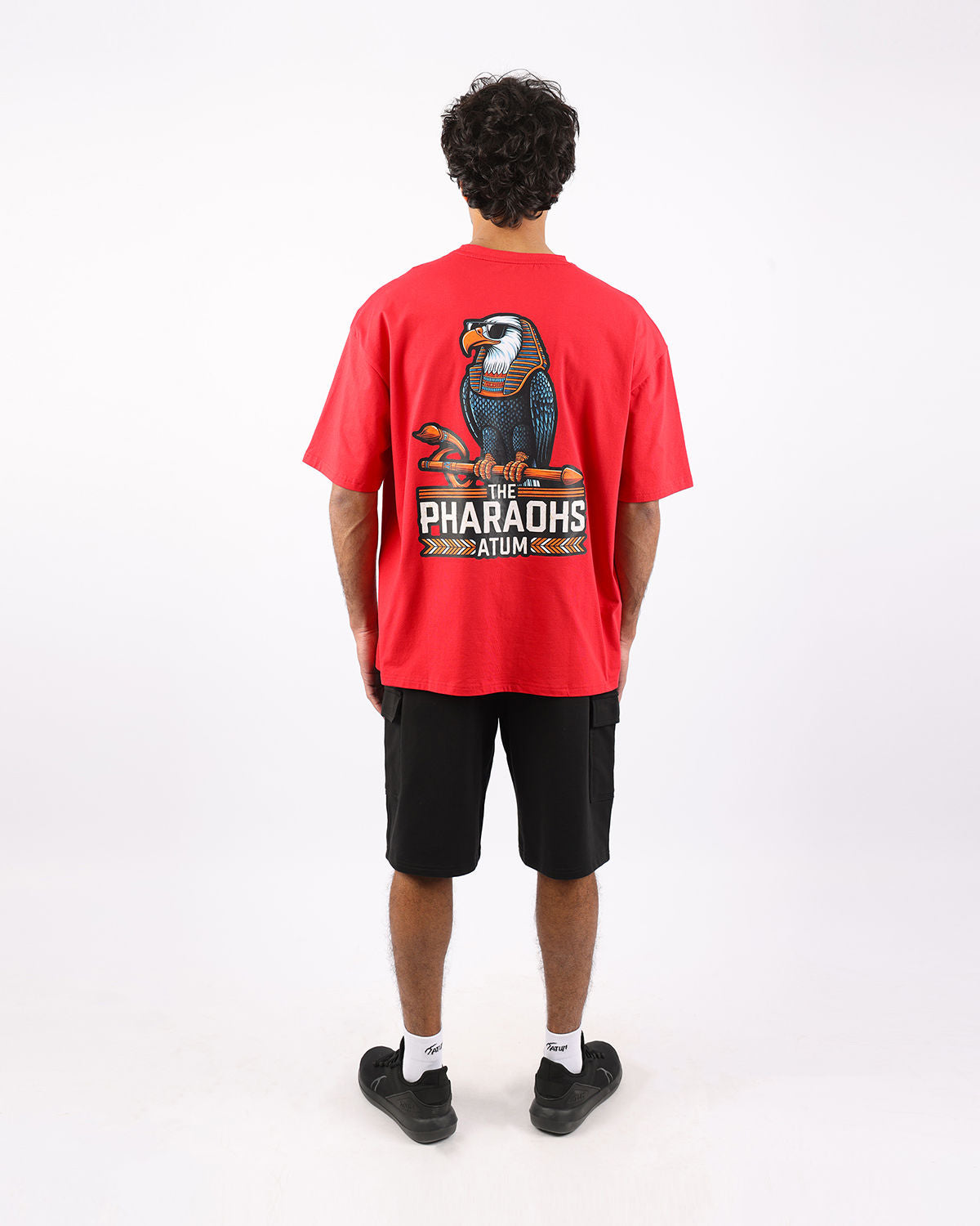 Pharaohs Legacy Red T-Shirt-Atum -79499279
