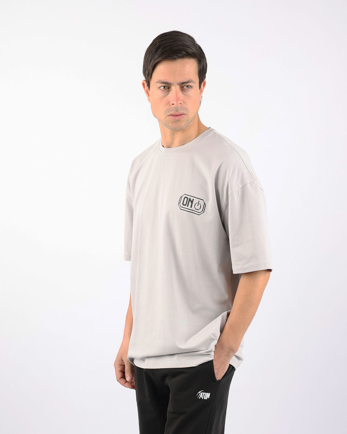 Adventure Mode Light Gray T-Shirt-Atum -49719611