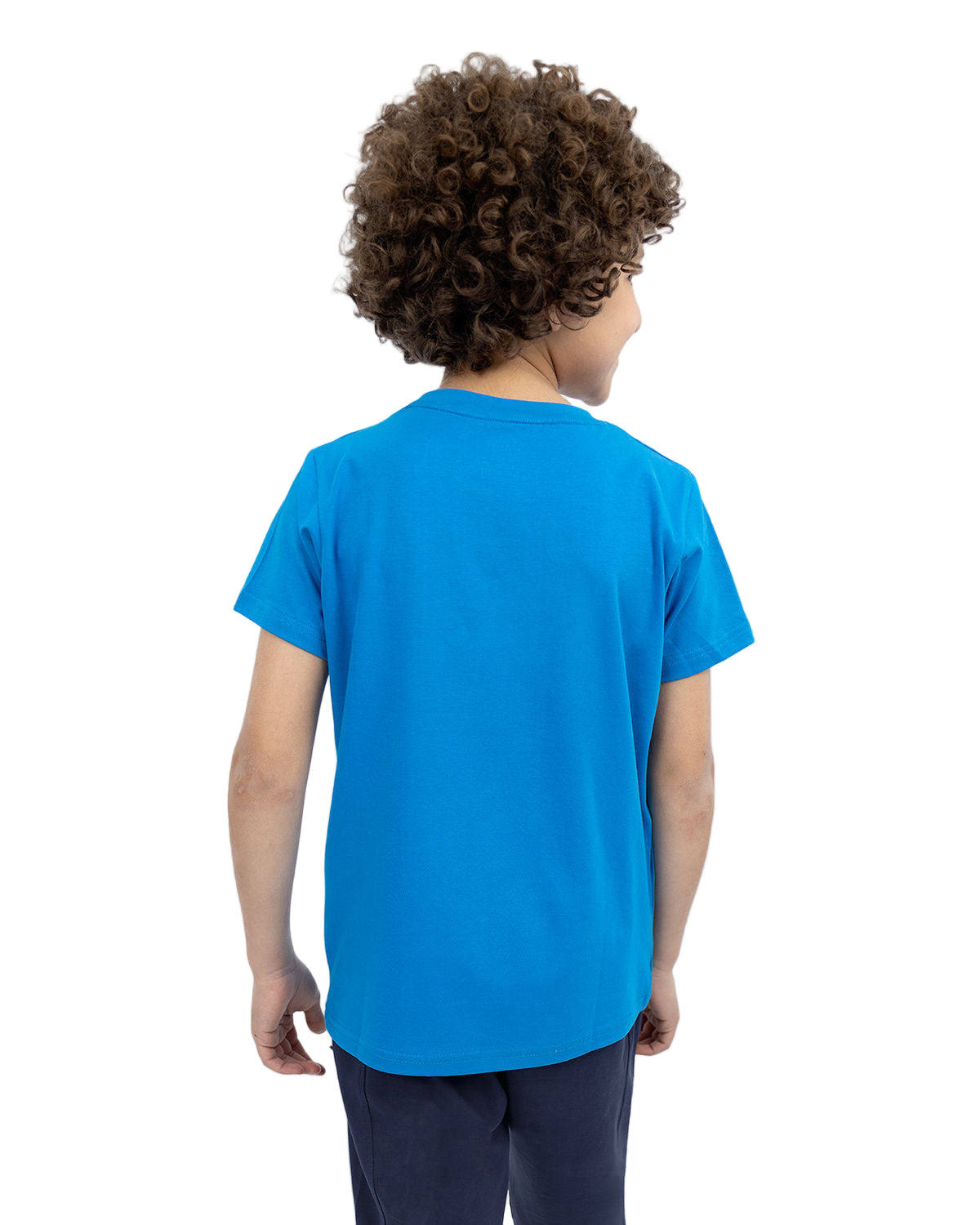 Super Hero Boy's Blue T-Shirt-Atum -75271344