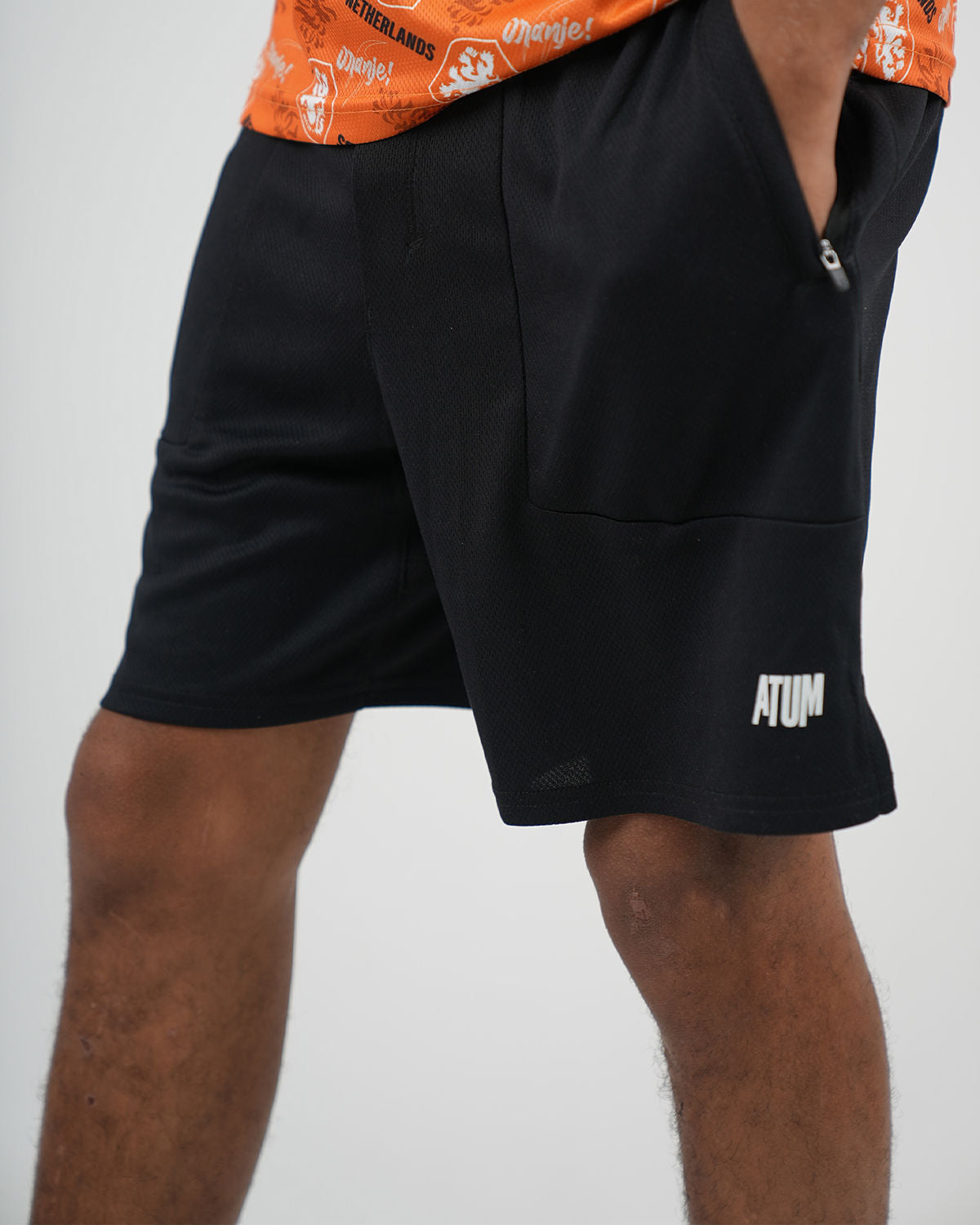 Workout Basic Black Short-Atum -87460635