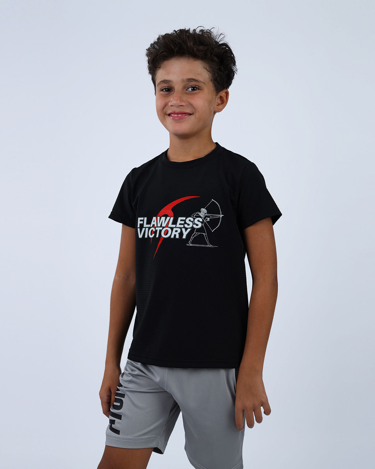 Knight Victory Sports Black T-Shirt-Atum -92680798