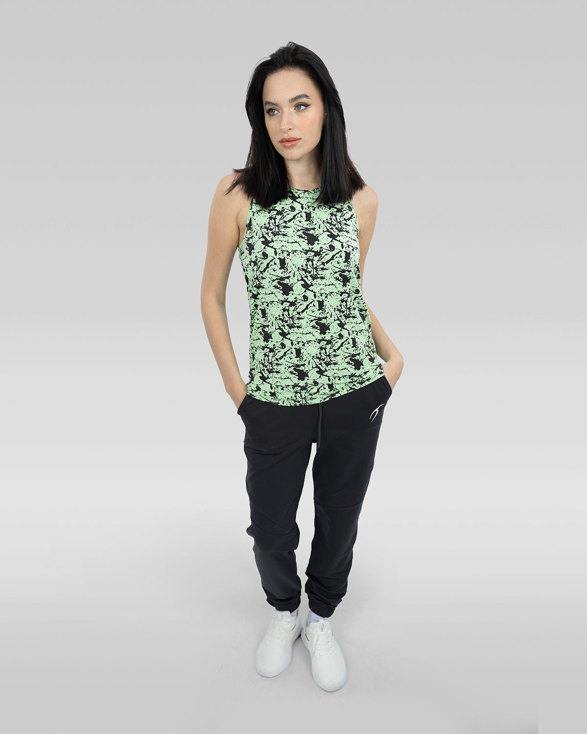 Women's Printed Tank Top-Atum -63602847