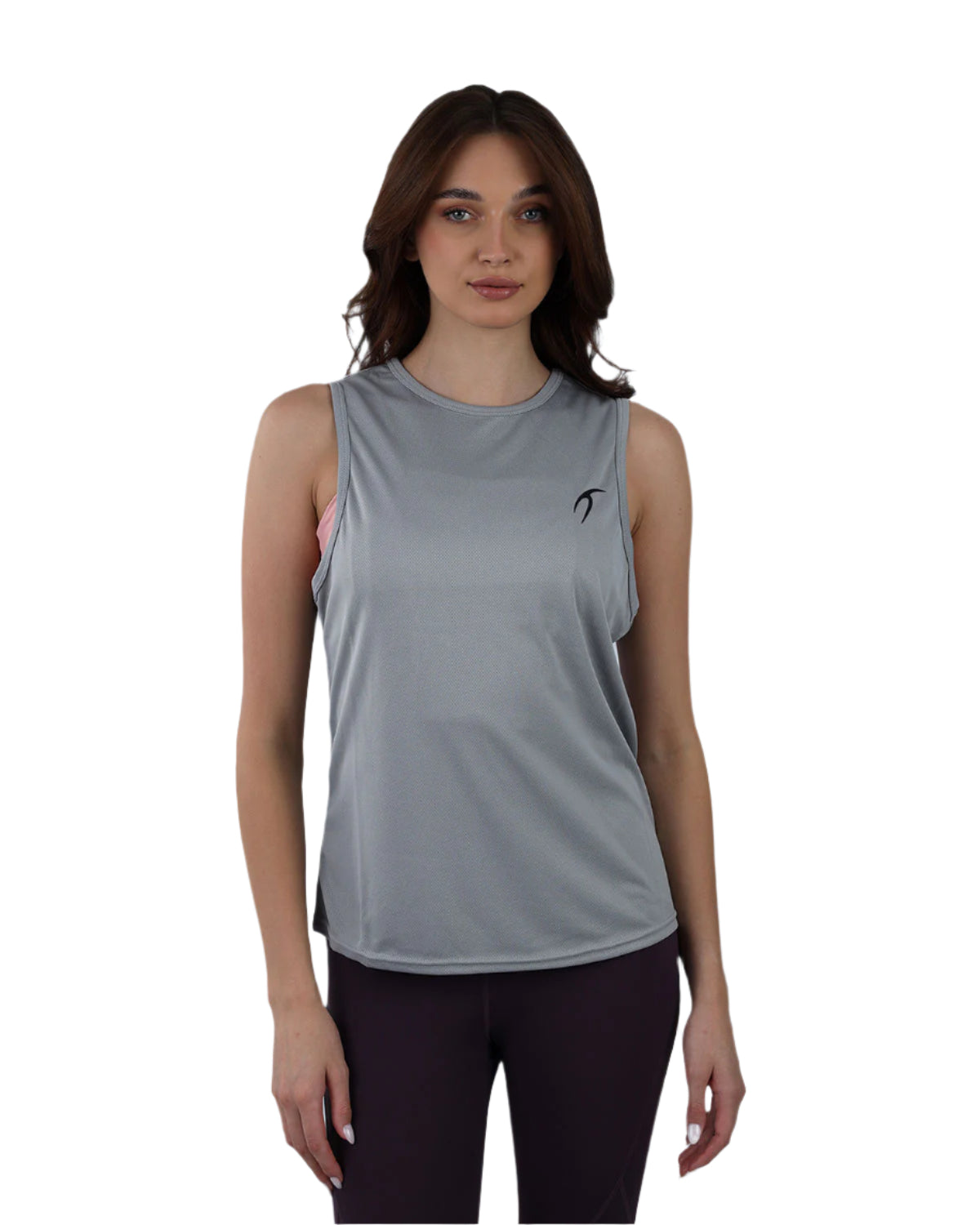 Modal Yoga Gray Tank Top-Atum -22213789