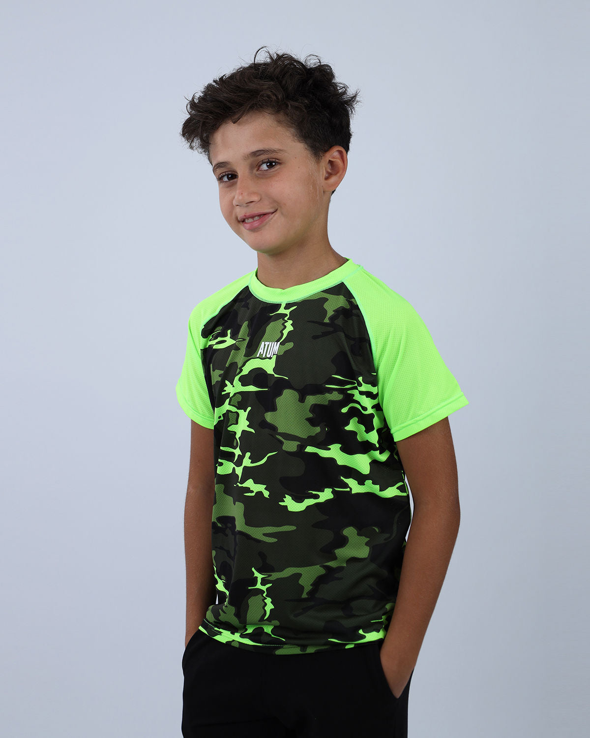 Army Training Sports Green T-Shirt-Atum -48936522