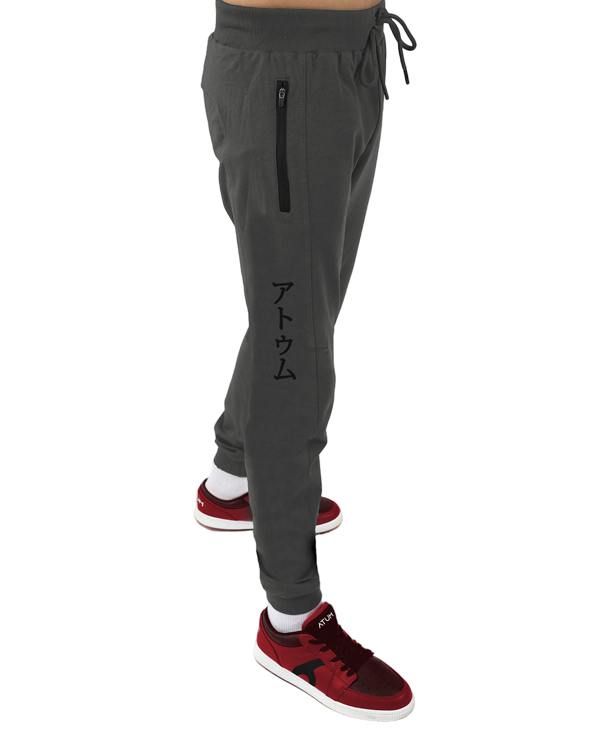 Juniors Dynamic Gray Sweatpants-Atum -13825028