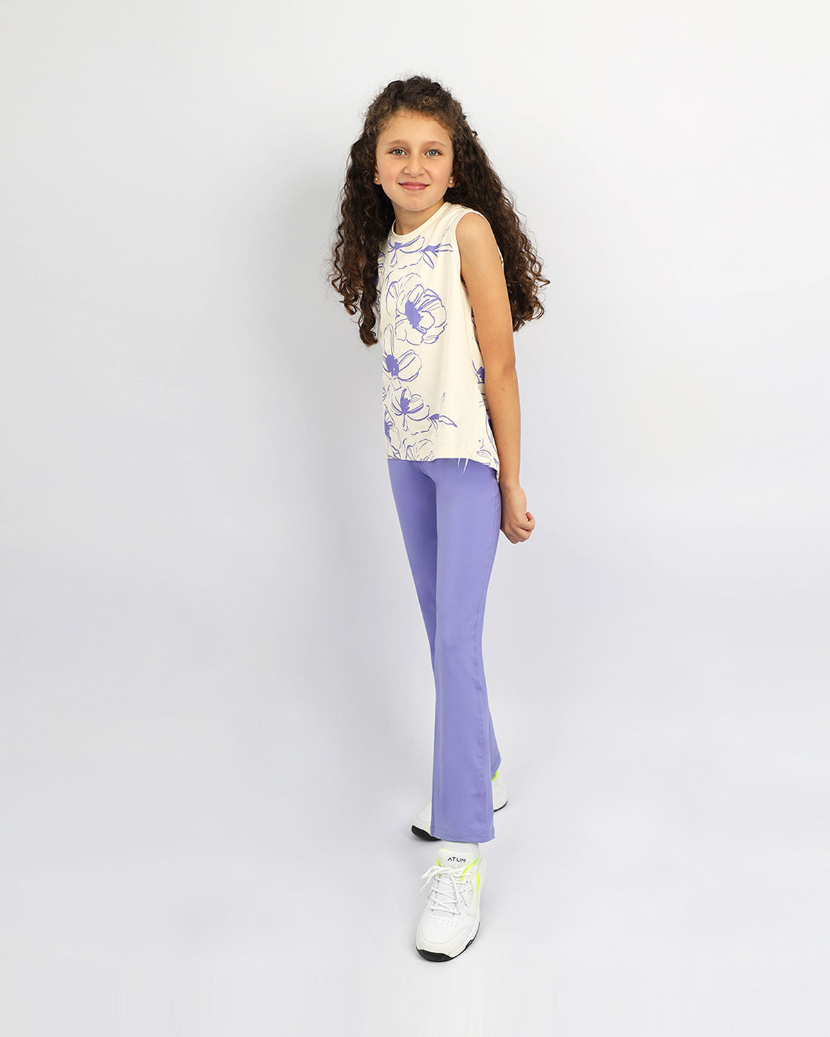 Girl's Wide Leg Leggings