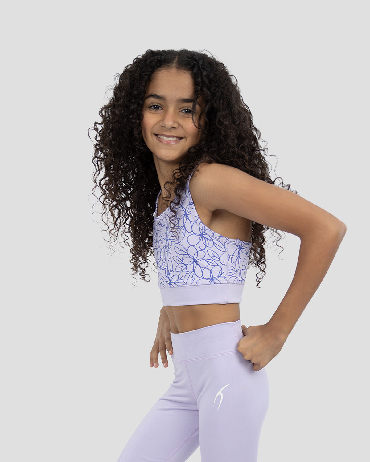 Smooth Girls Lavender Sports Bra
