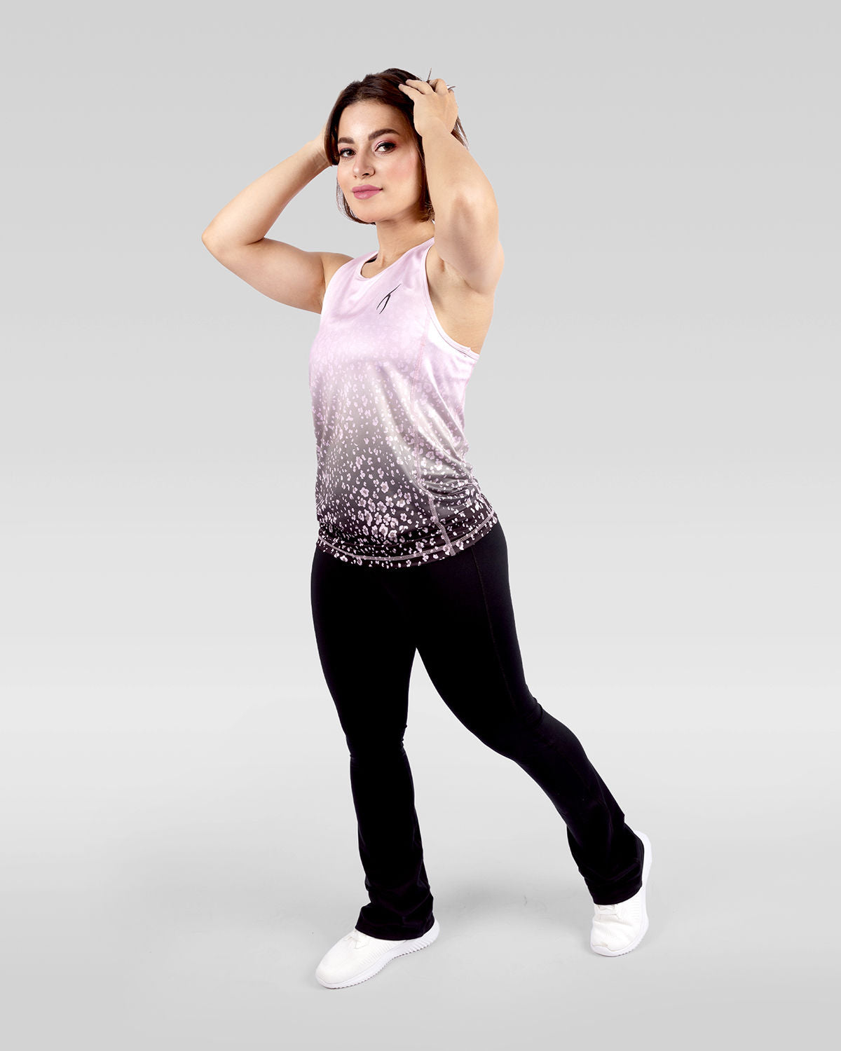 Colored Tank Pink Top-Atum -89279664